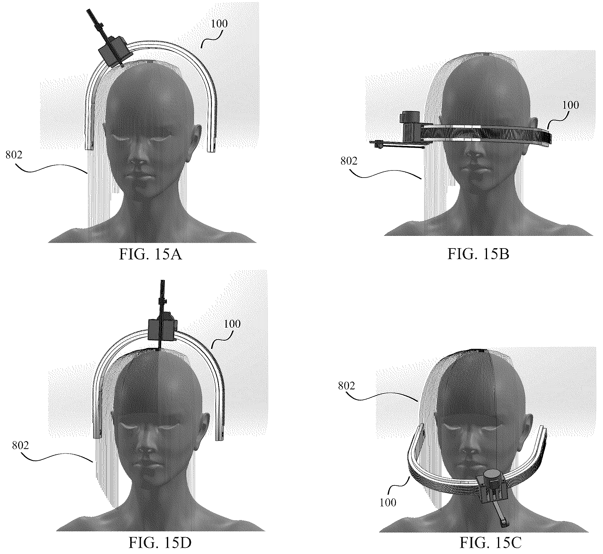 Patent US12611022 Figure 15 – Apparatus and method for wearable automated hair health-monitor and styler
