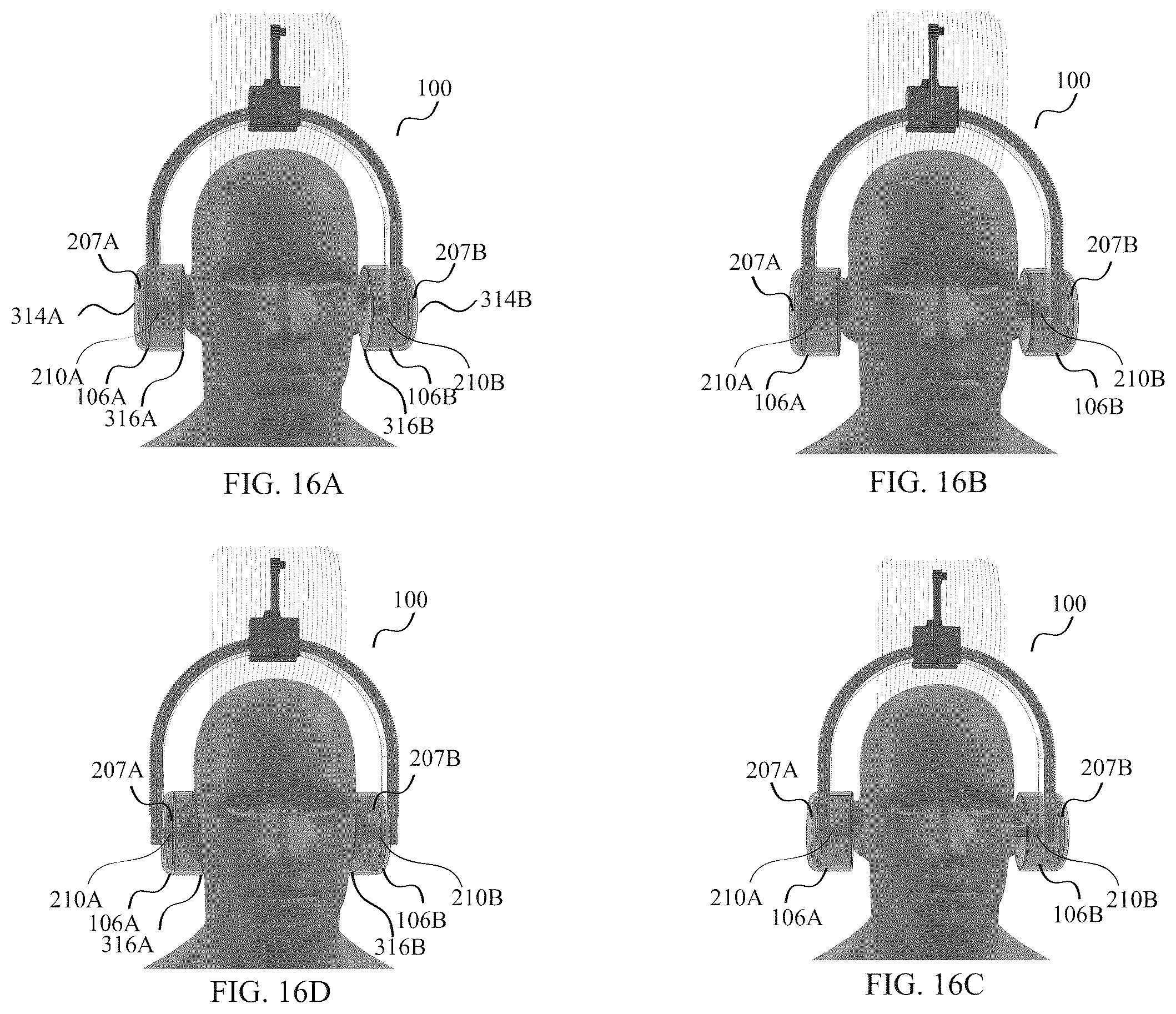 Patent US12611022 Figure 16 – Apparatus and method for wearable automated hair health-monitor and styler