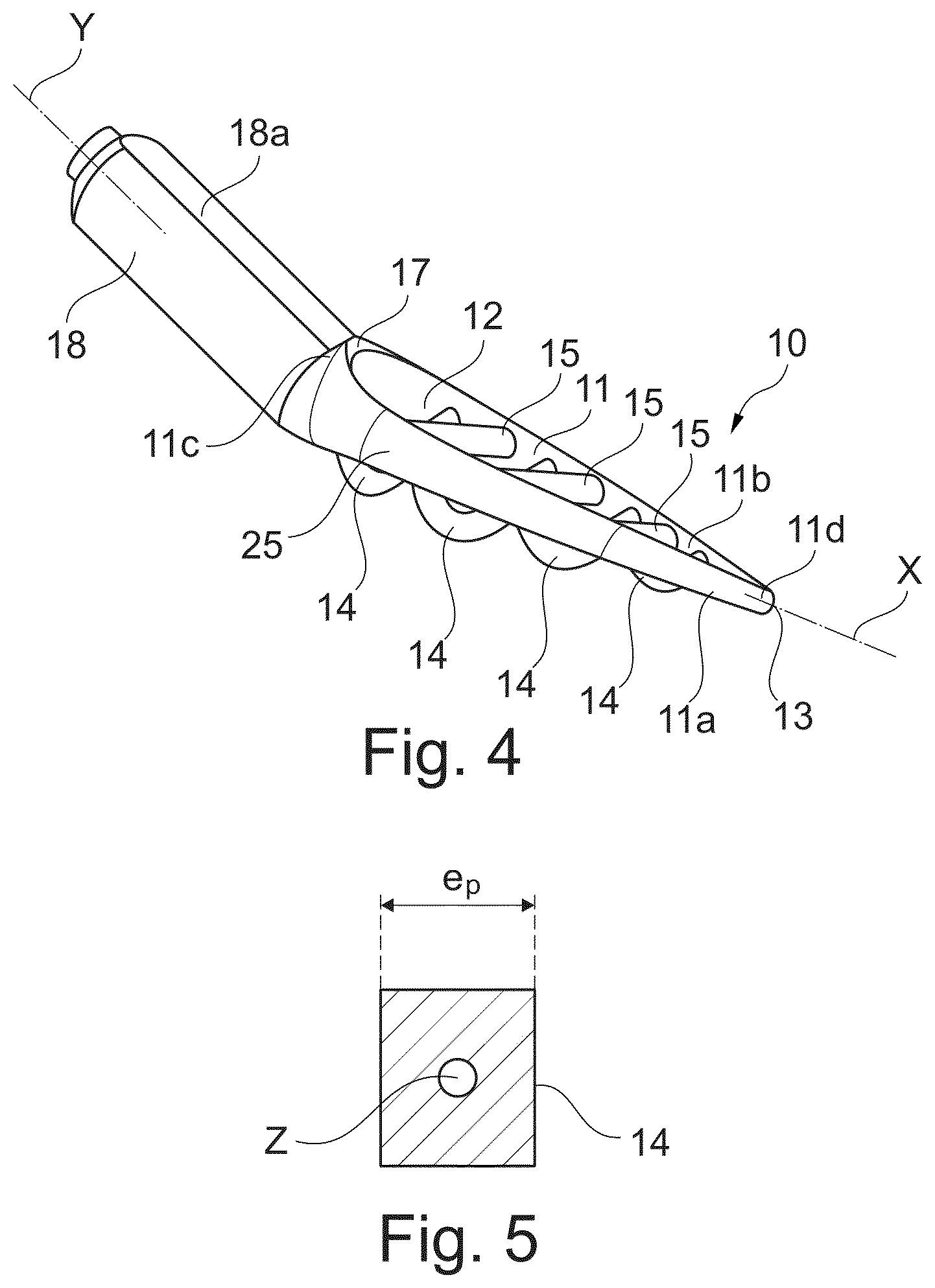 Patent US12611025 Figure 3 – Applicator for applying makeup to human keratin fibres, in particular the eyebrows