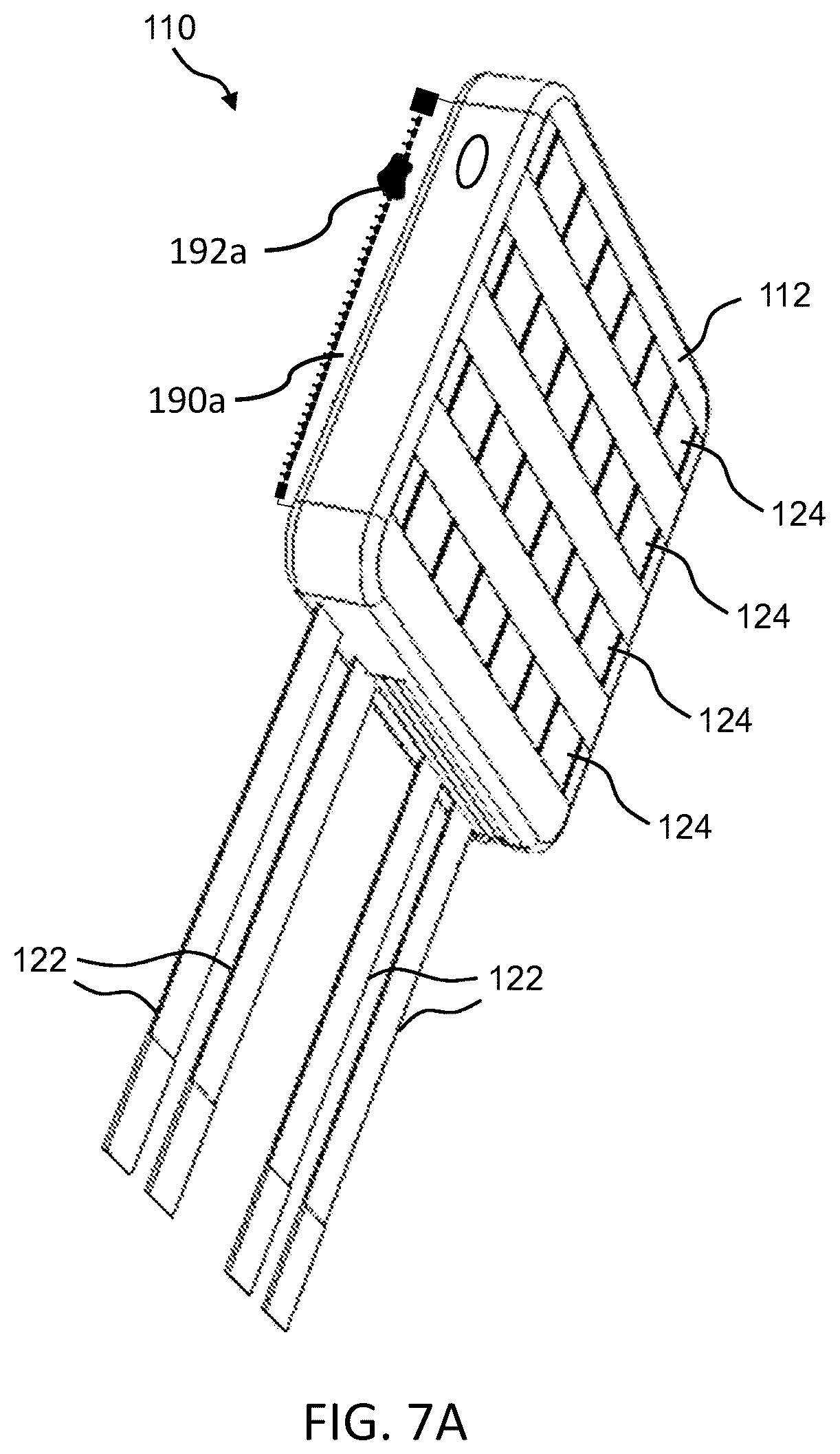 Patent US12611026 Figure 7 – Wearable and replaceable pouch or skin for holding a portable battery pack
