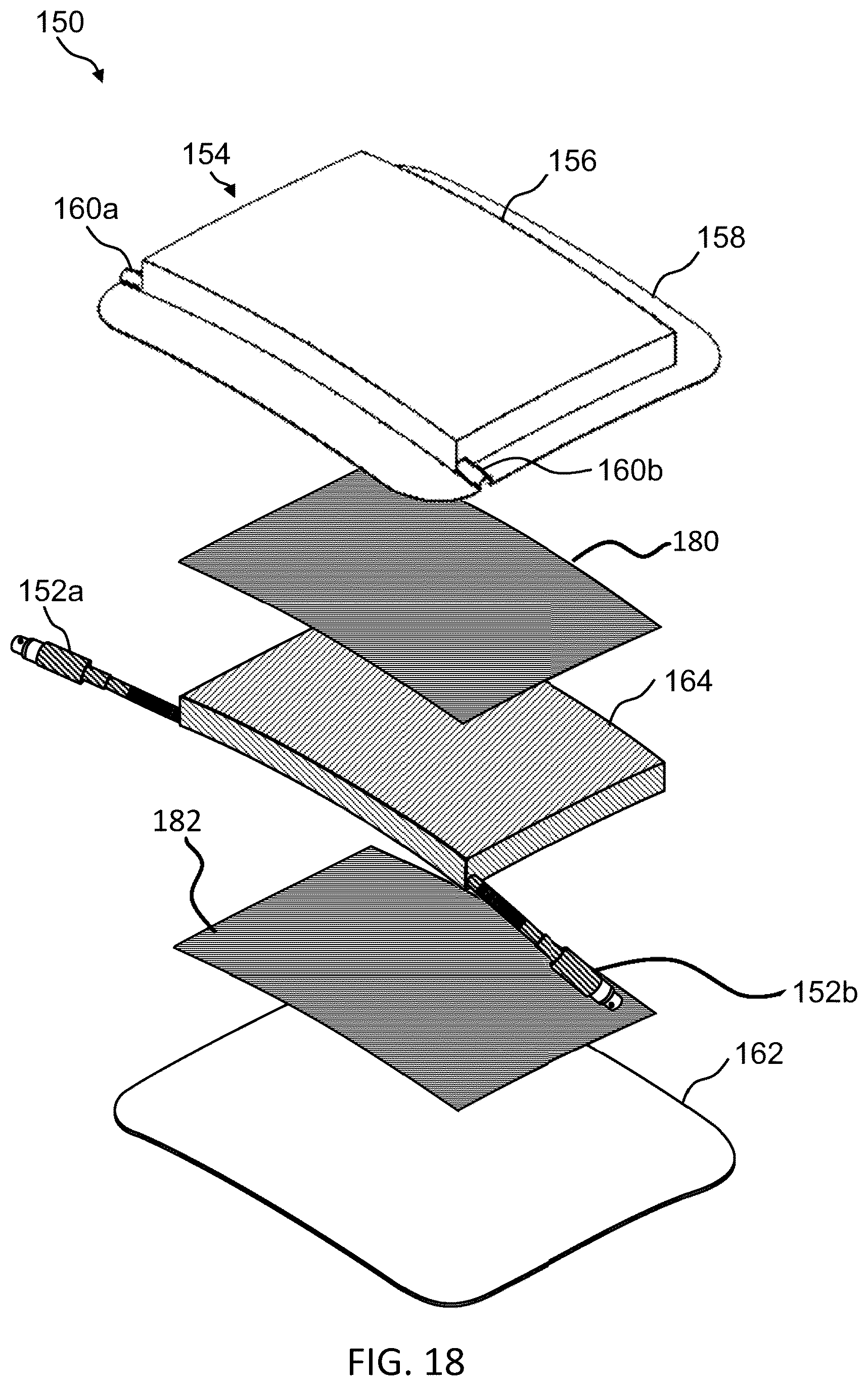Patent US12611026 Figure 19 – Wearable and replaceable pouch or skin for holding a portable battery pack