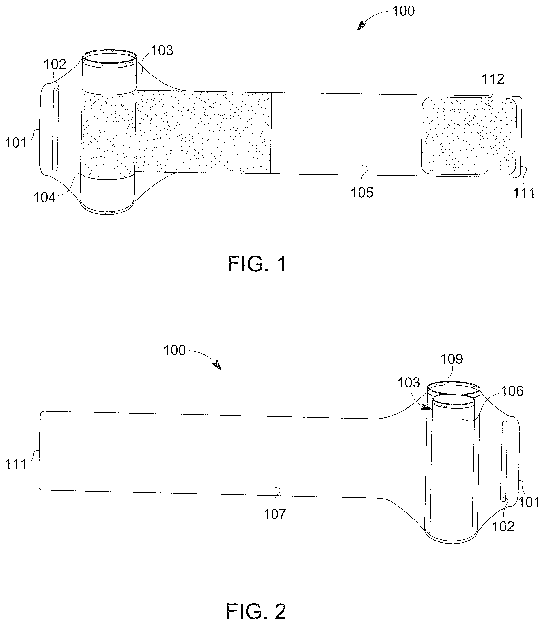 Patent US12611027 Figure 1 – Bear spray canister carrying and deployment device