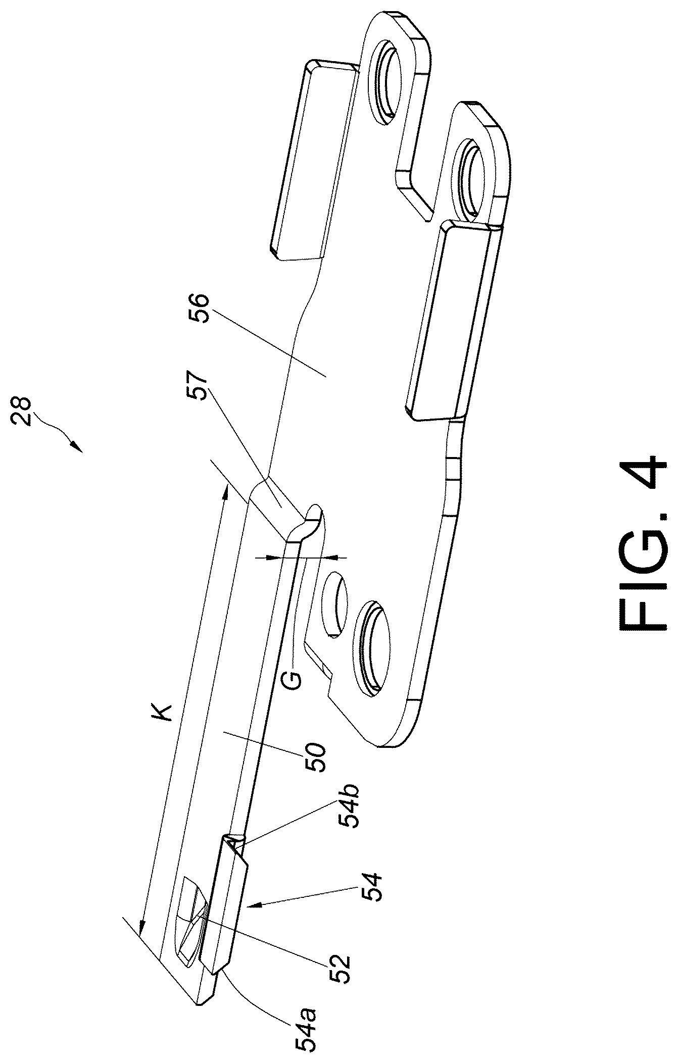 Patent US12611030 Figure 4 – Slide rail assembly
