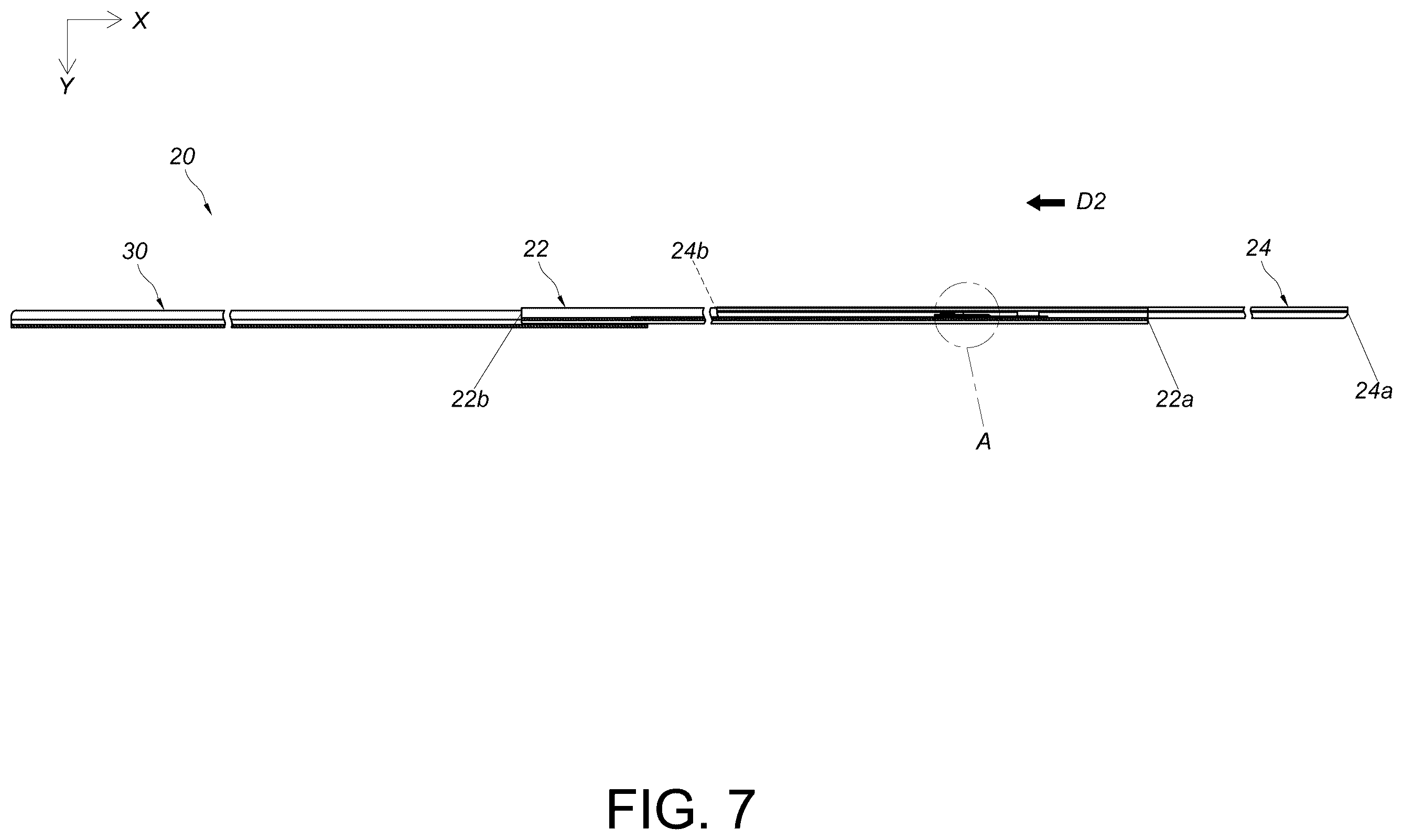 Patent US12611030 Figure 7 – Slide rail assembly