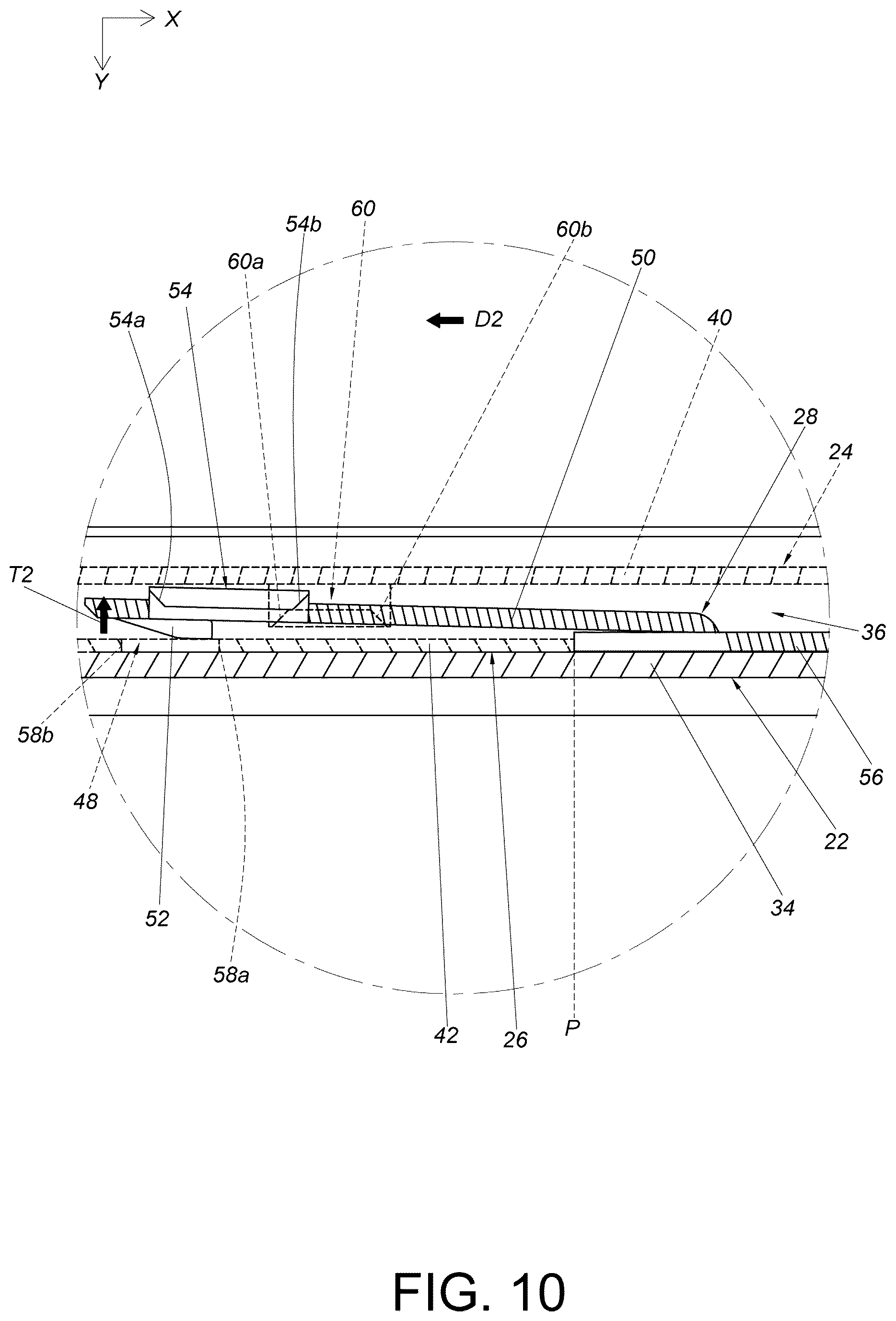 Patent US12611030 Figure 10 – Slide rail assembly