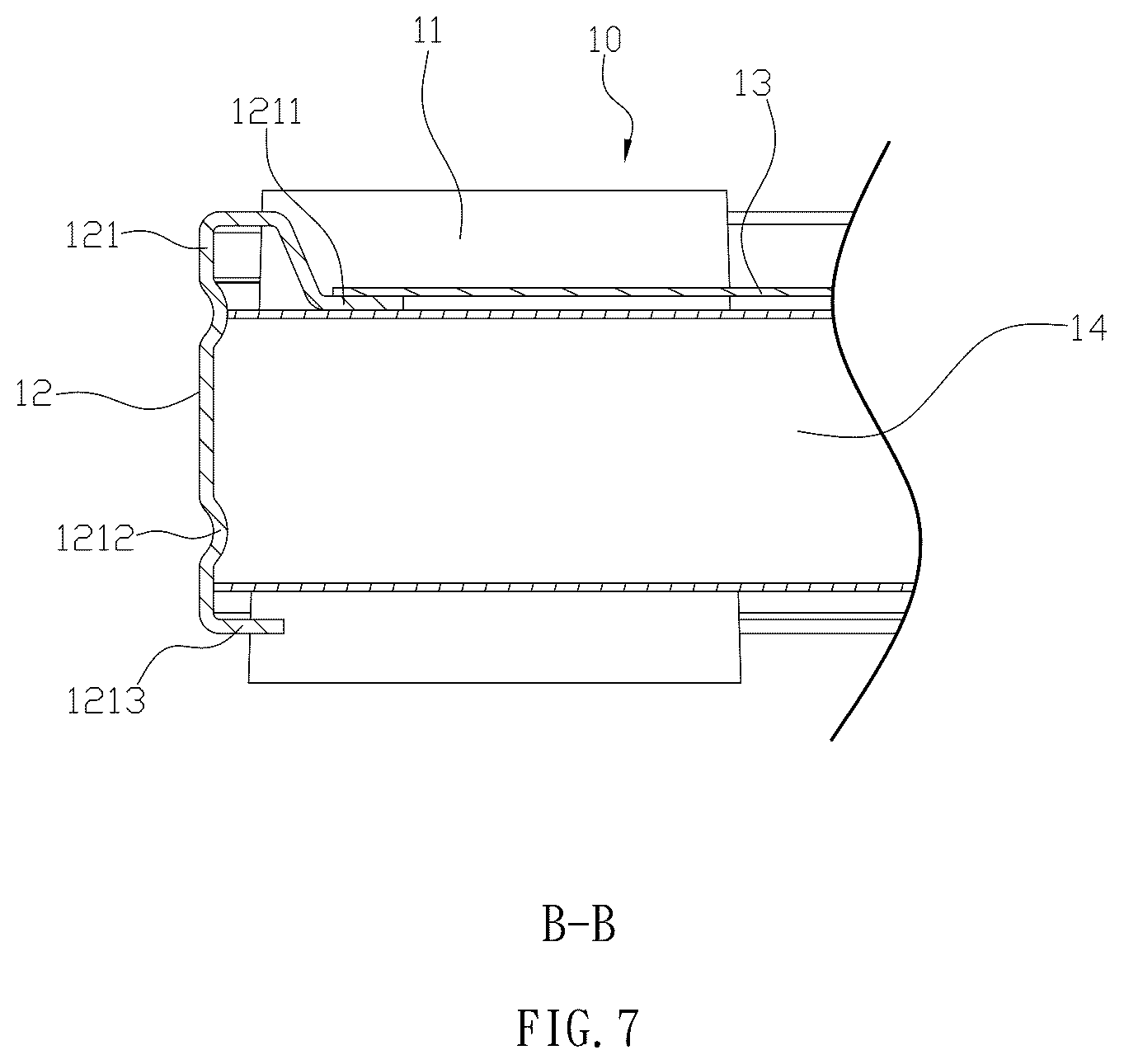 Patent US12611031 Figure 6 – Storage shelf