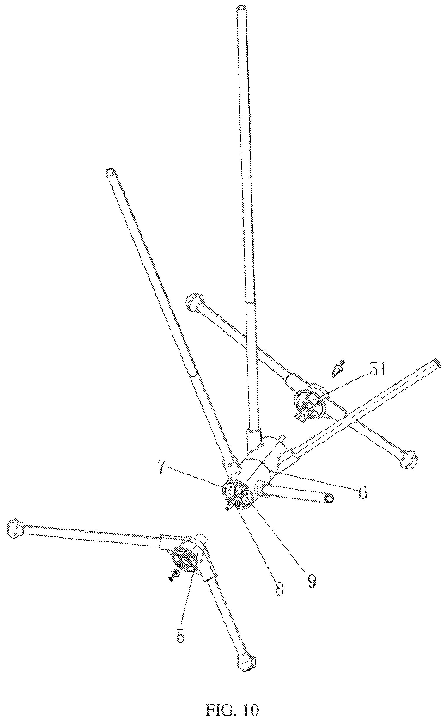Patent US12611032 Figure 10 – Rocking chair