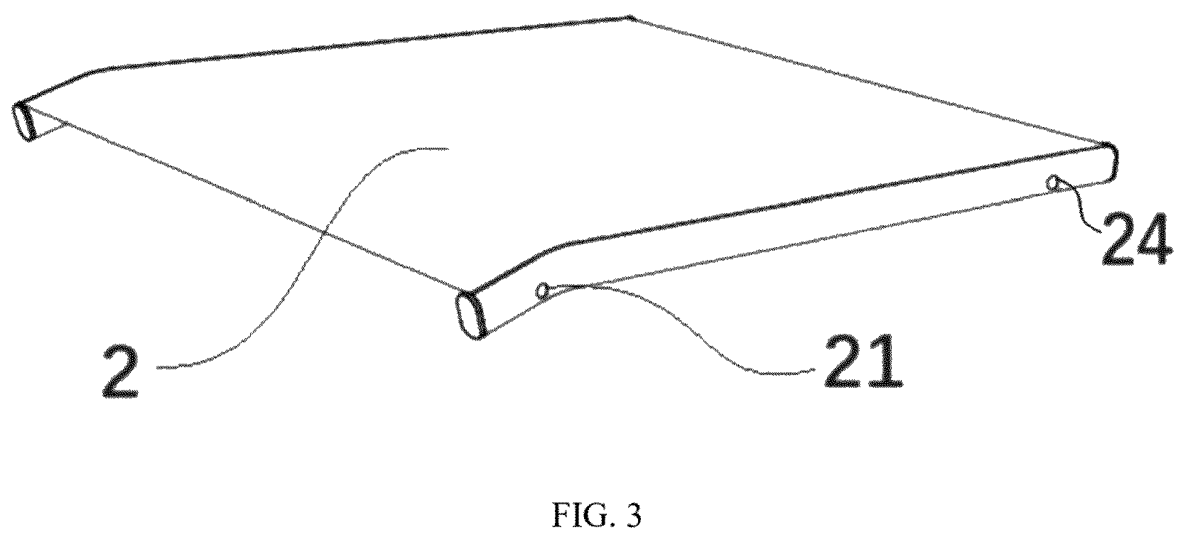 Patent US12611035 Figure 3 – Easy-to-transport chair
