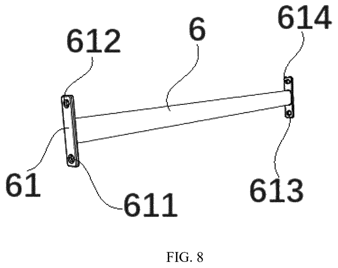 Patent US12611035 Figure 8 – Easy-to-transport chair