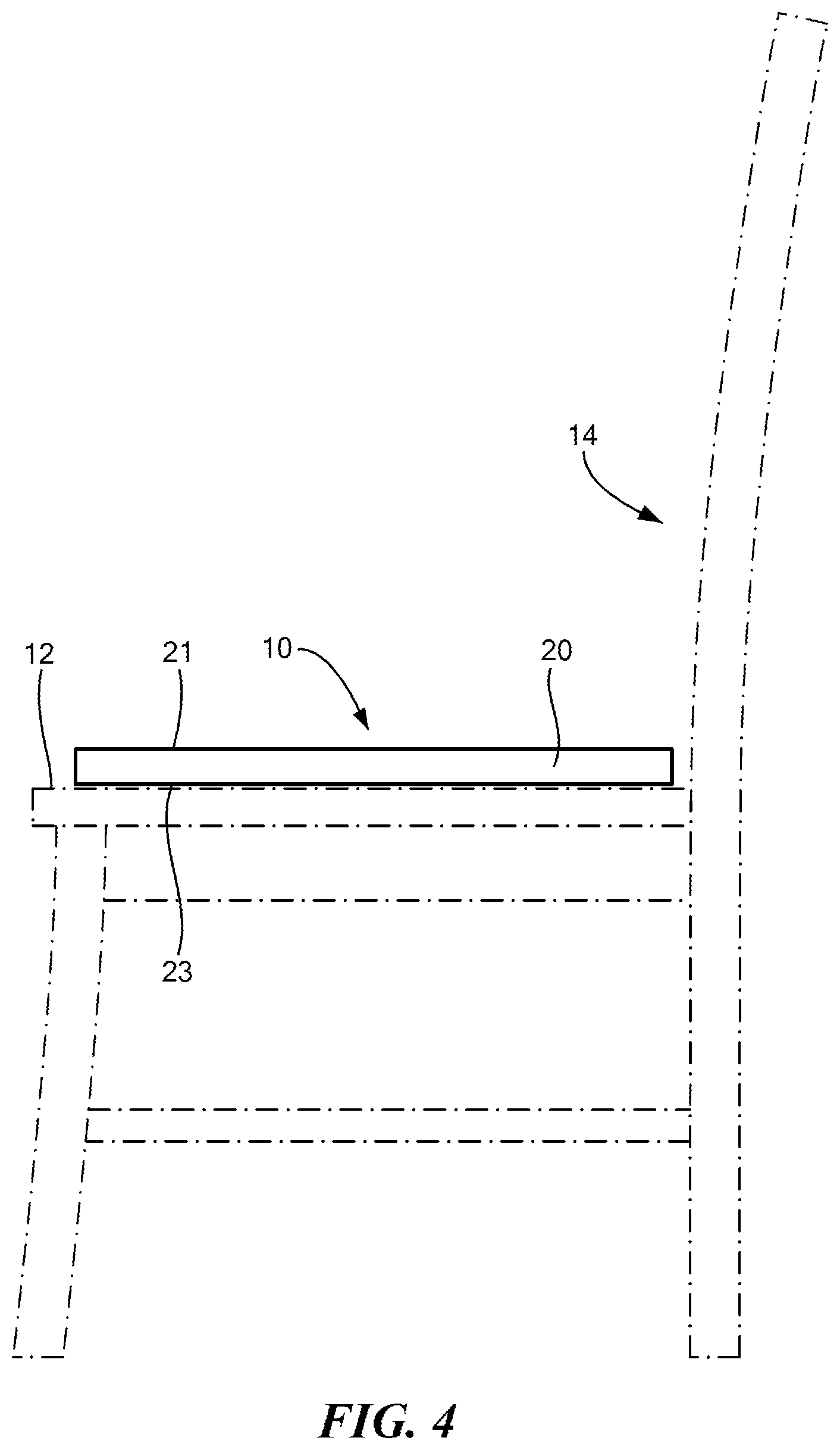 Patent US12611036 Figure 5 – Stackable lift for ischial tuberosity re-alignment of sacral/lumbar complex and method of use