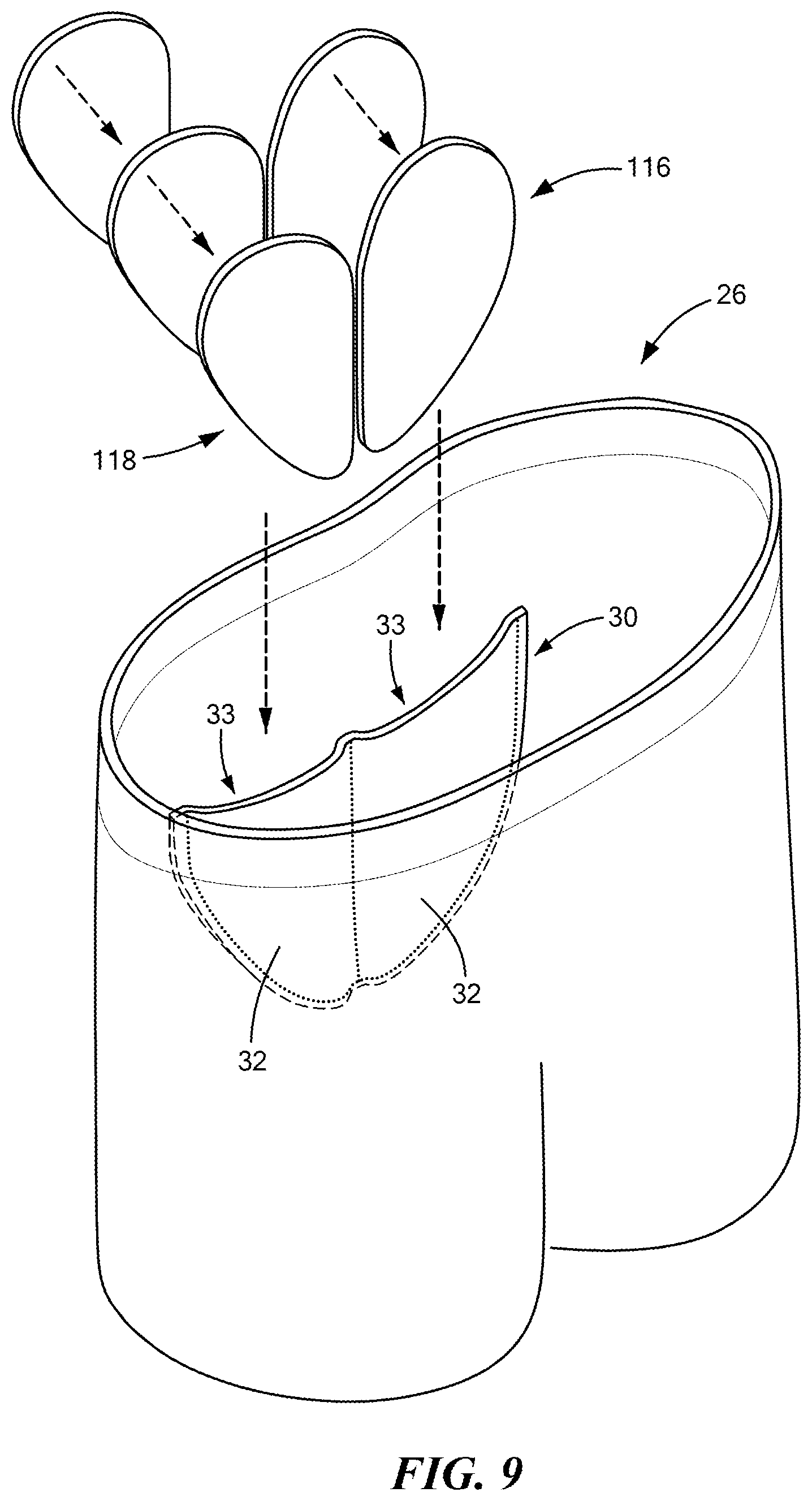 Patent US12611036 Figure 8 – Stackable lift for ischial tuberosity re-alignment of sacral/lumbar complex and method of use
