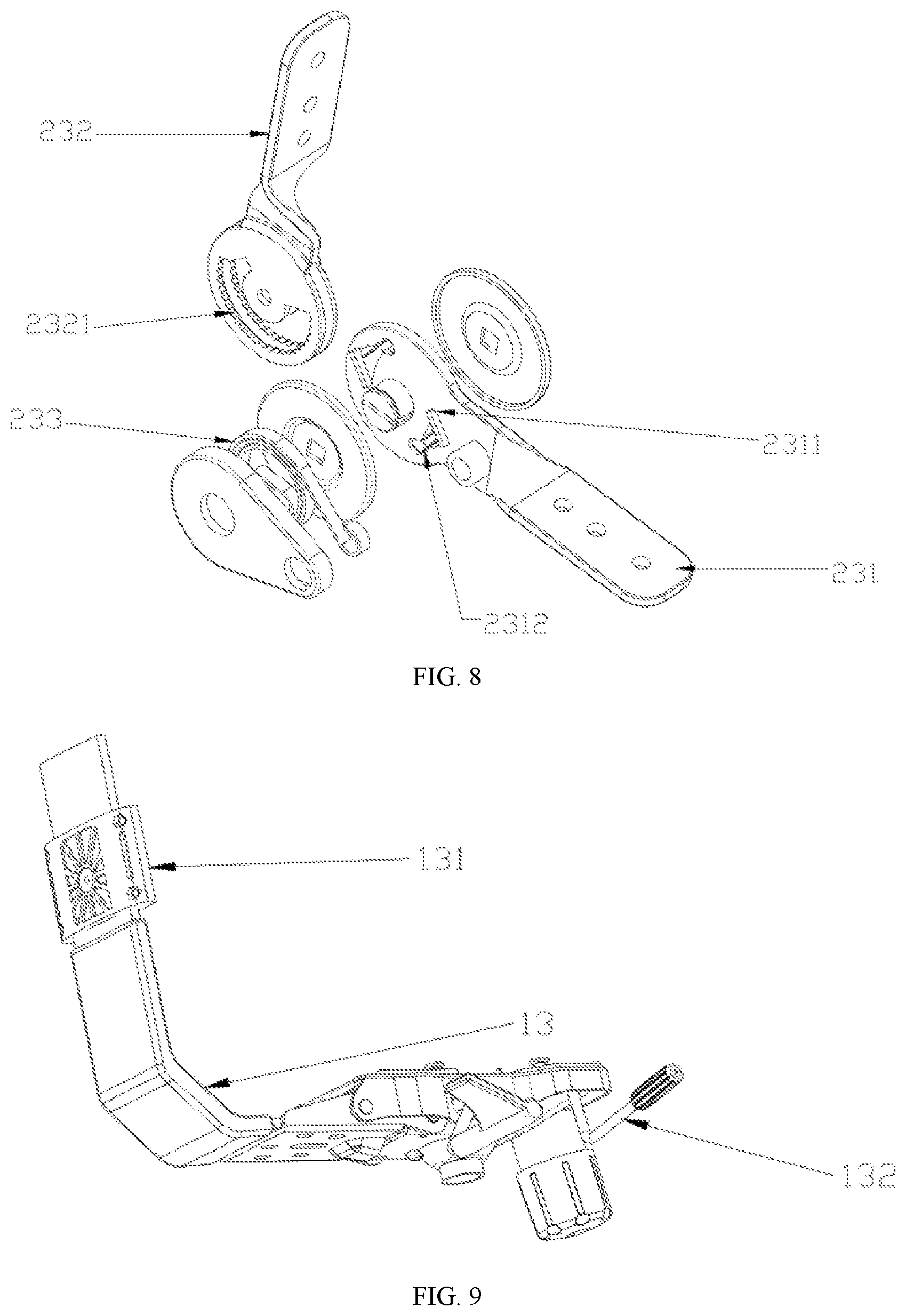 Patent US12611037 Figure 7 – Adjustable multi-use chair