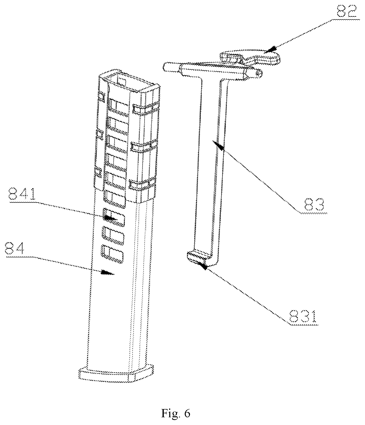 Patent US12611038 Figure 4 – Comfortable chair suitable for multiple usage postures