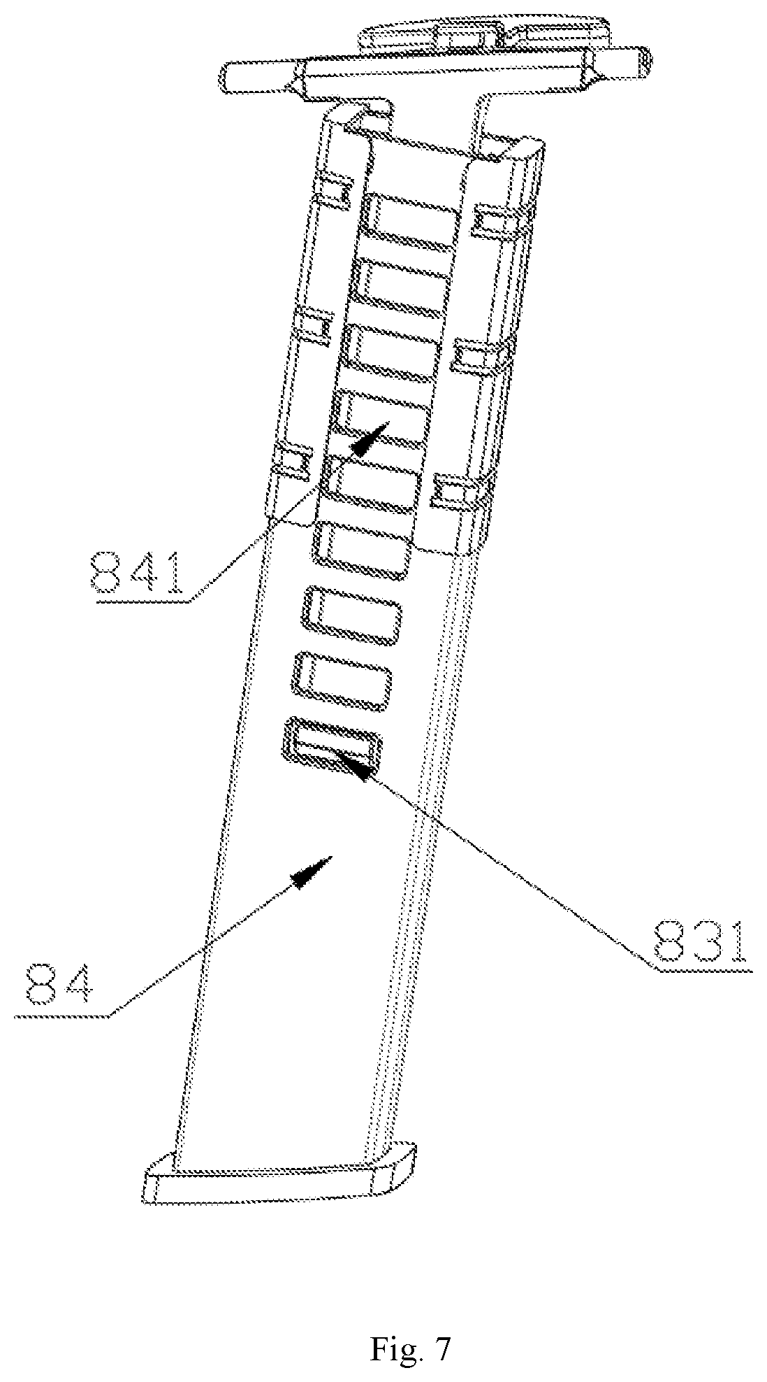 Patent US12611038 Figure 5 – Comfortable chair suitable for multiple usage postures