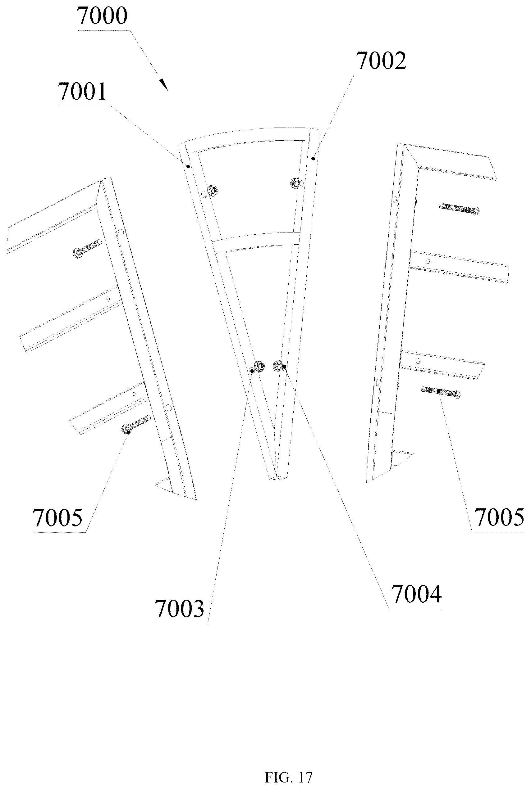 Patent US12611039 Figure 17 – Sofa set convenient to assemble