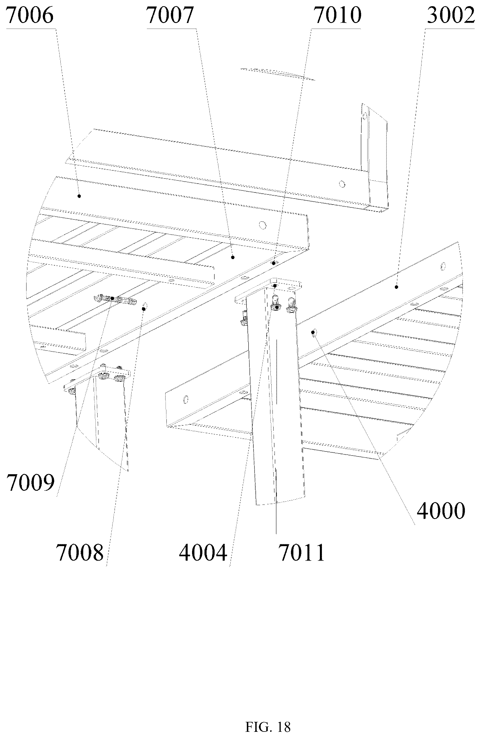 Patent US12611039 Figure 18 – Sofa set convenient to assemble