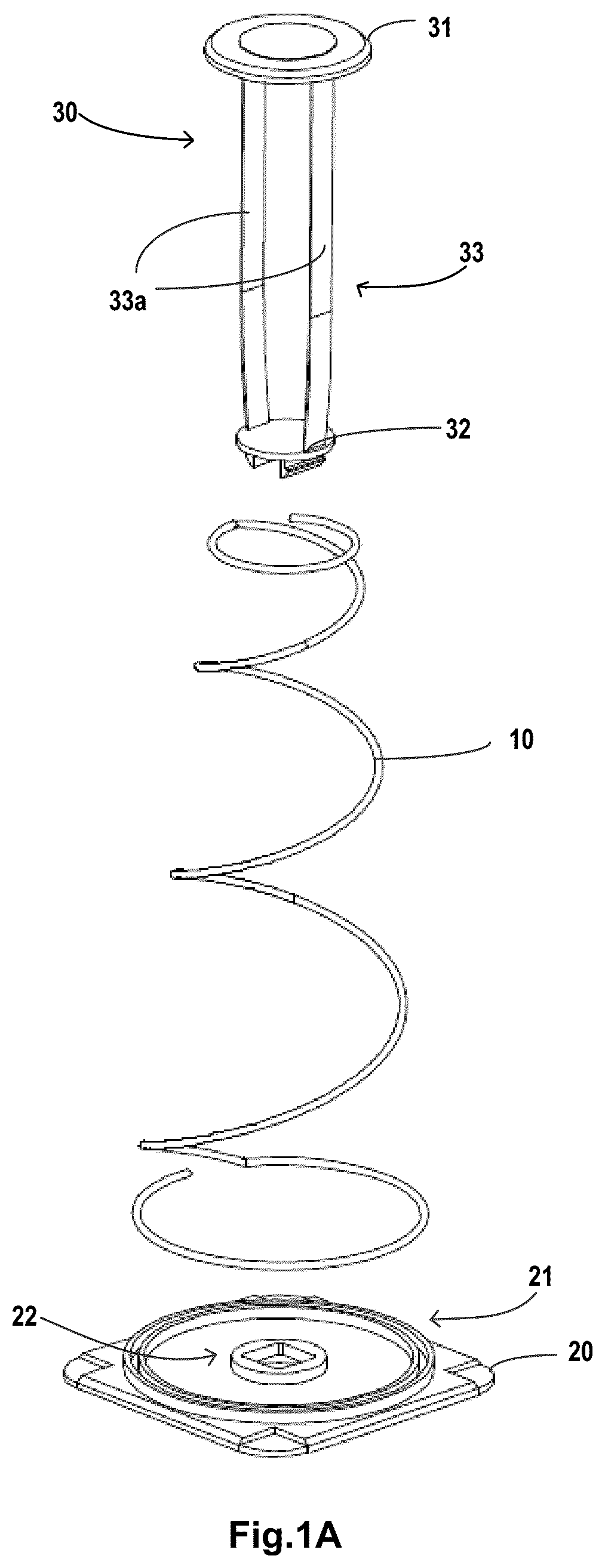 Patent US12611045 Figure 1 – Spring module and spring cushion for furniture