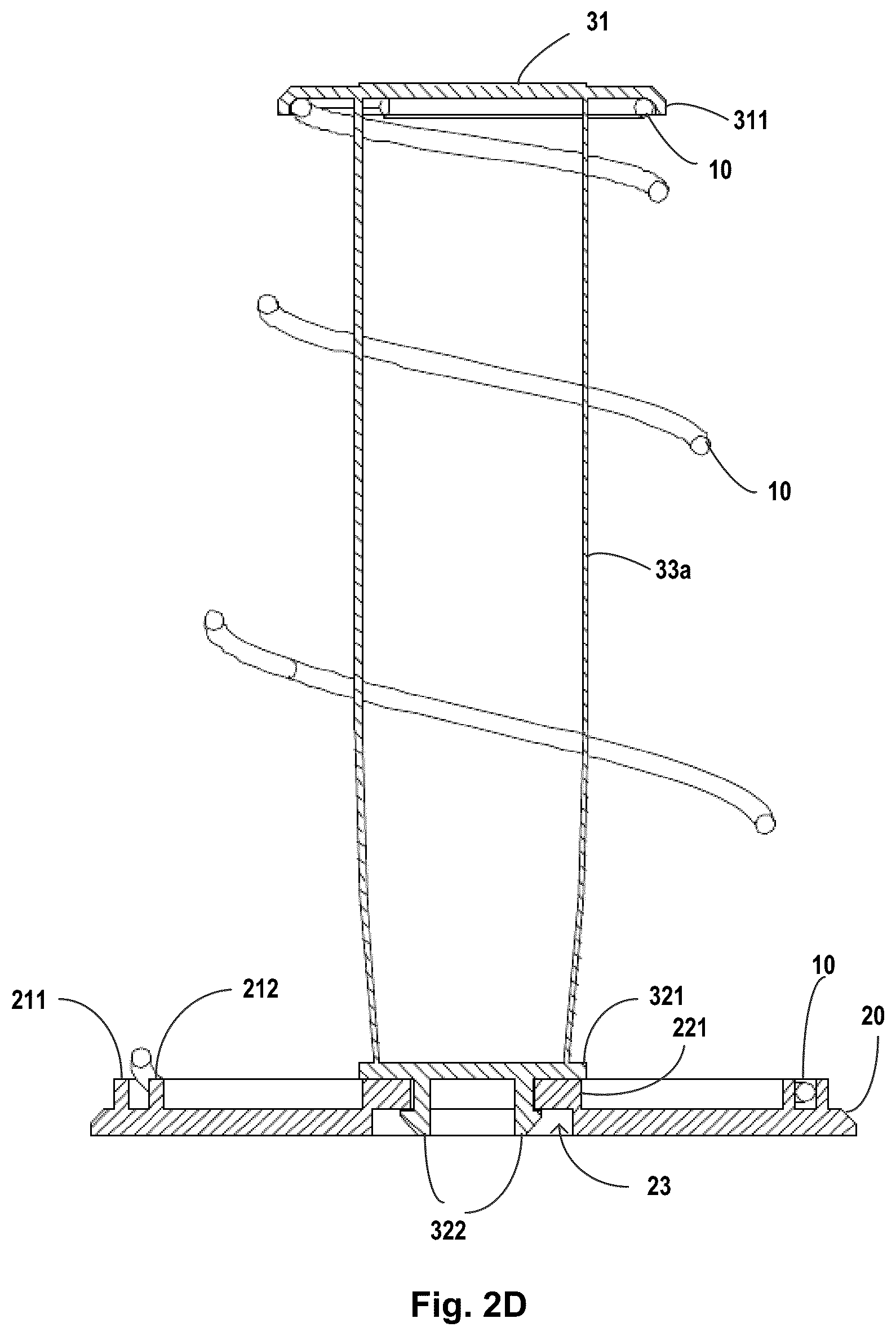 Patent US12611045 Figure 7 – Spring module and spring cushion for furniture
