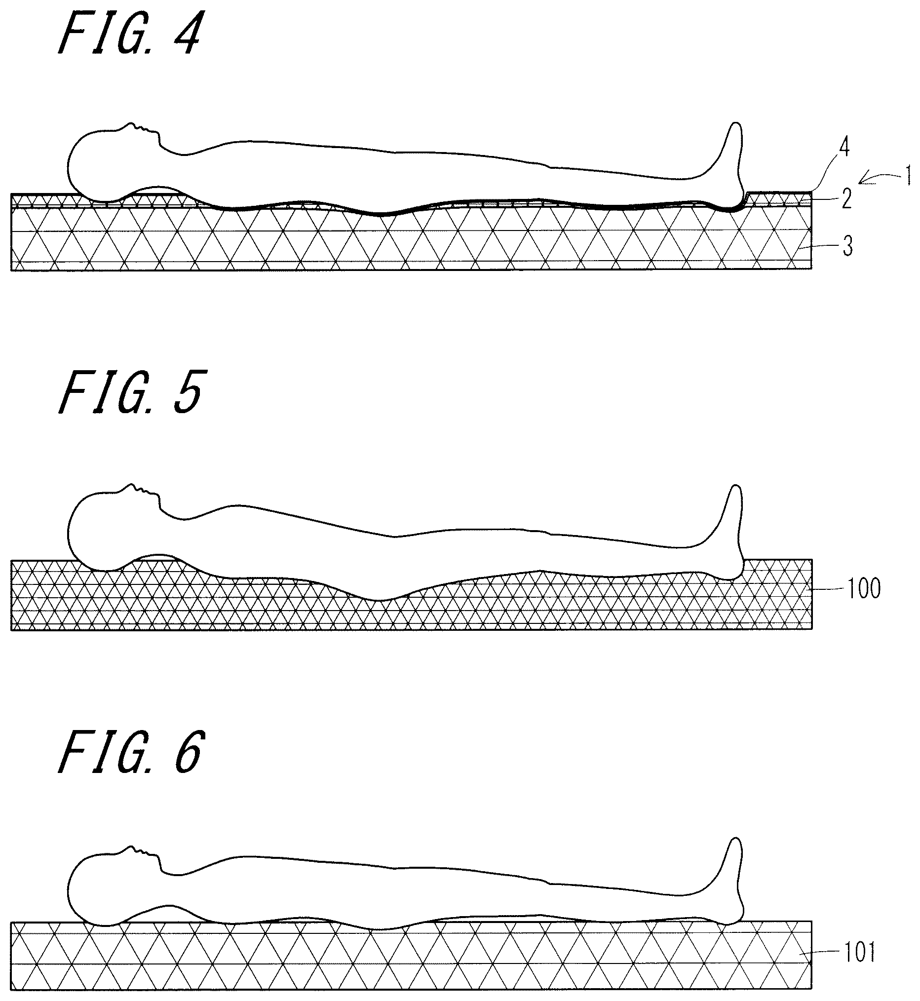 Patent US12611047 Figure 3 – Mattress and method for producing mattress