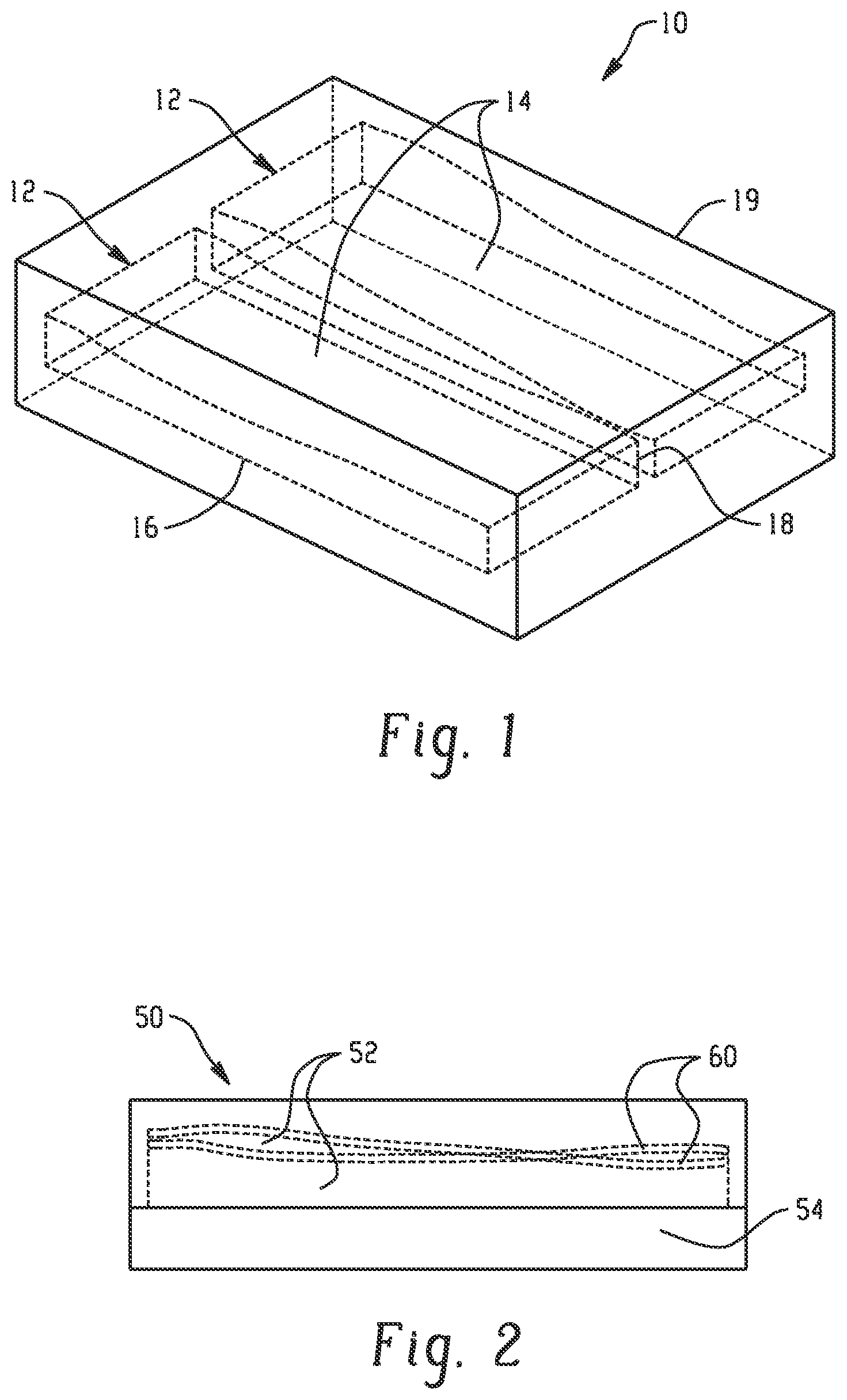 Patent US12611048 Figure 1 – Mattress assemblies including an orthotic layer and processes for forming the same