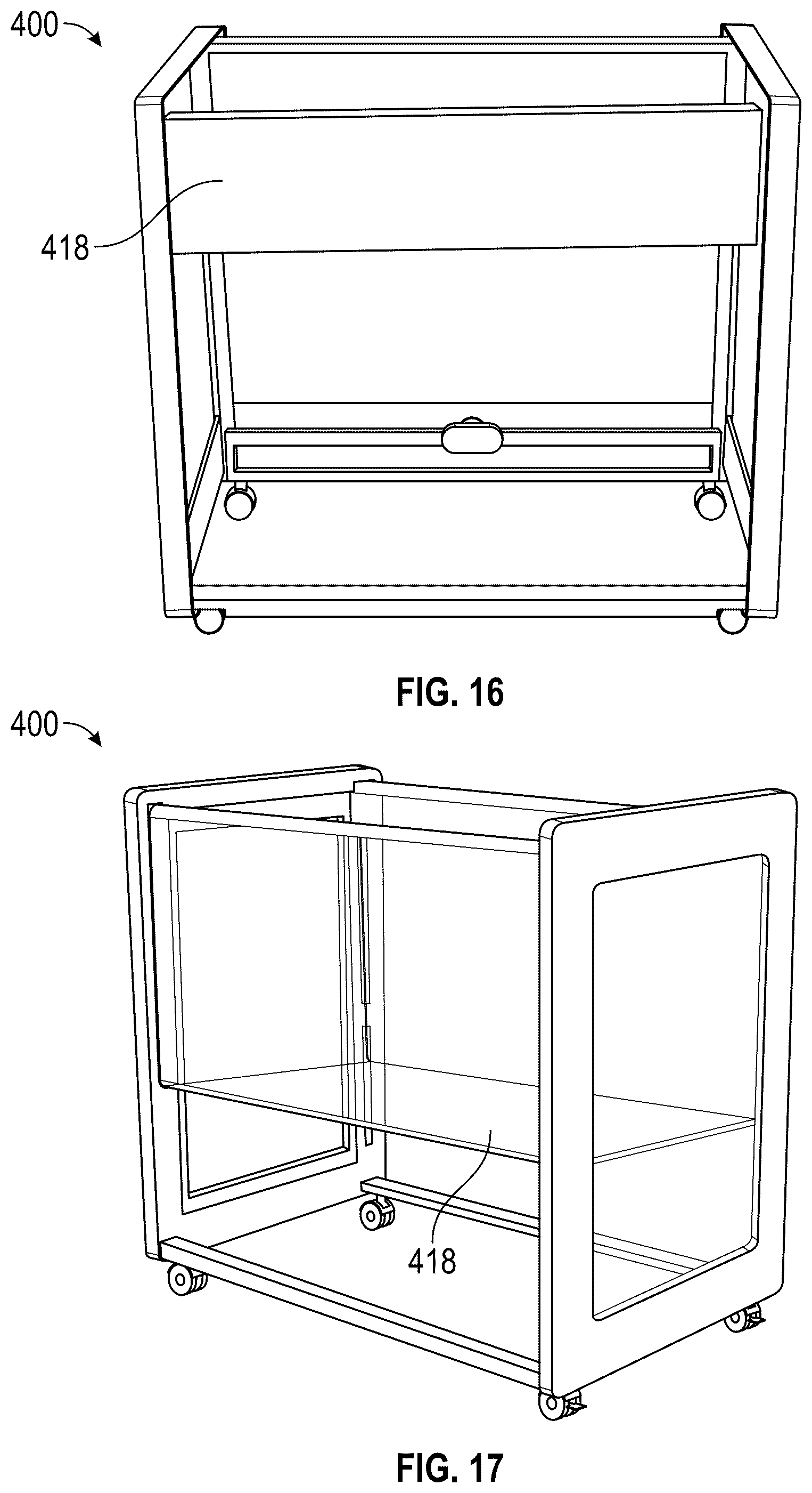 Patent US12611049 Figure 14 – Breathable crib