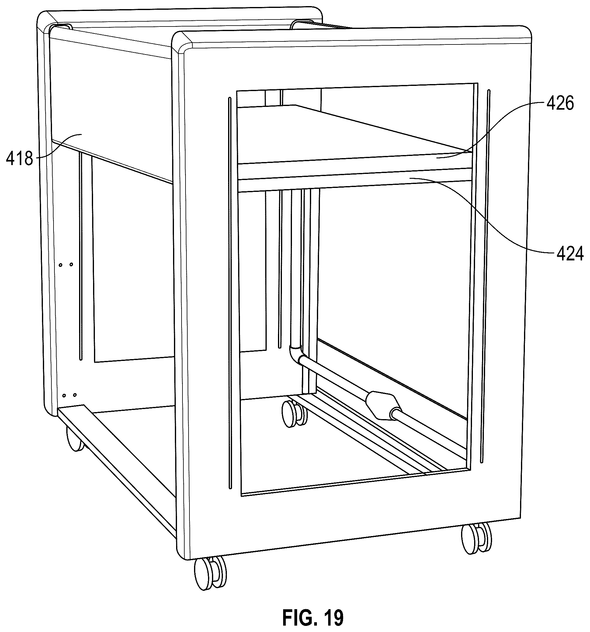 Patent US12611049 Figure 16 – Breathable crib