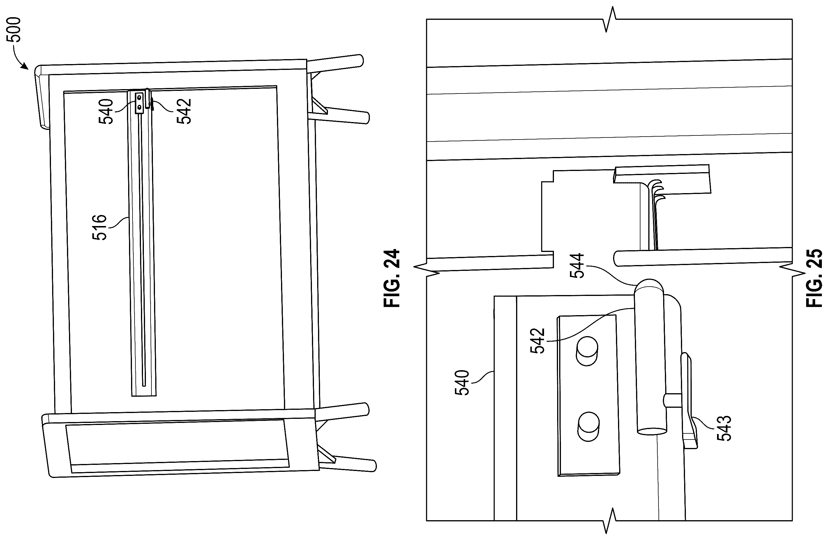 Patent US12611049 Figure 19 – Breathable crib