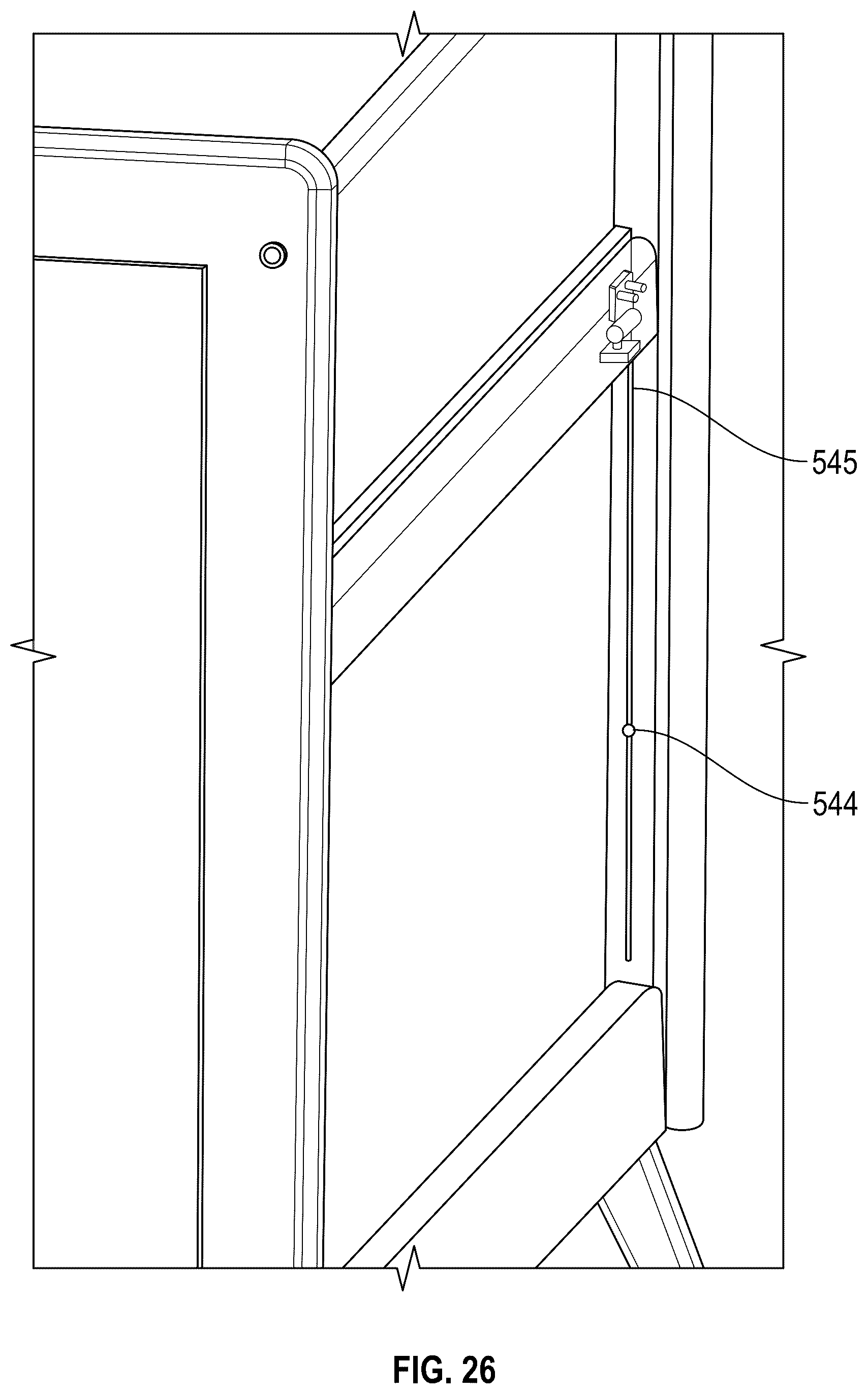 Patent US12611049 Figure 20 – Breathable crib