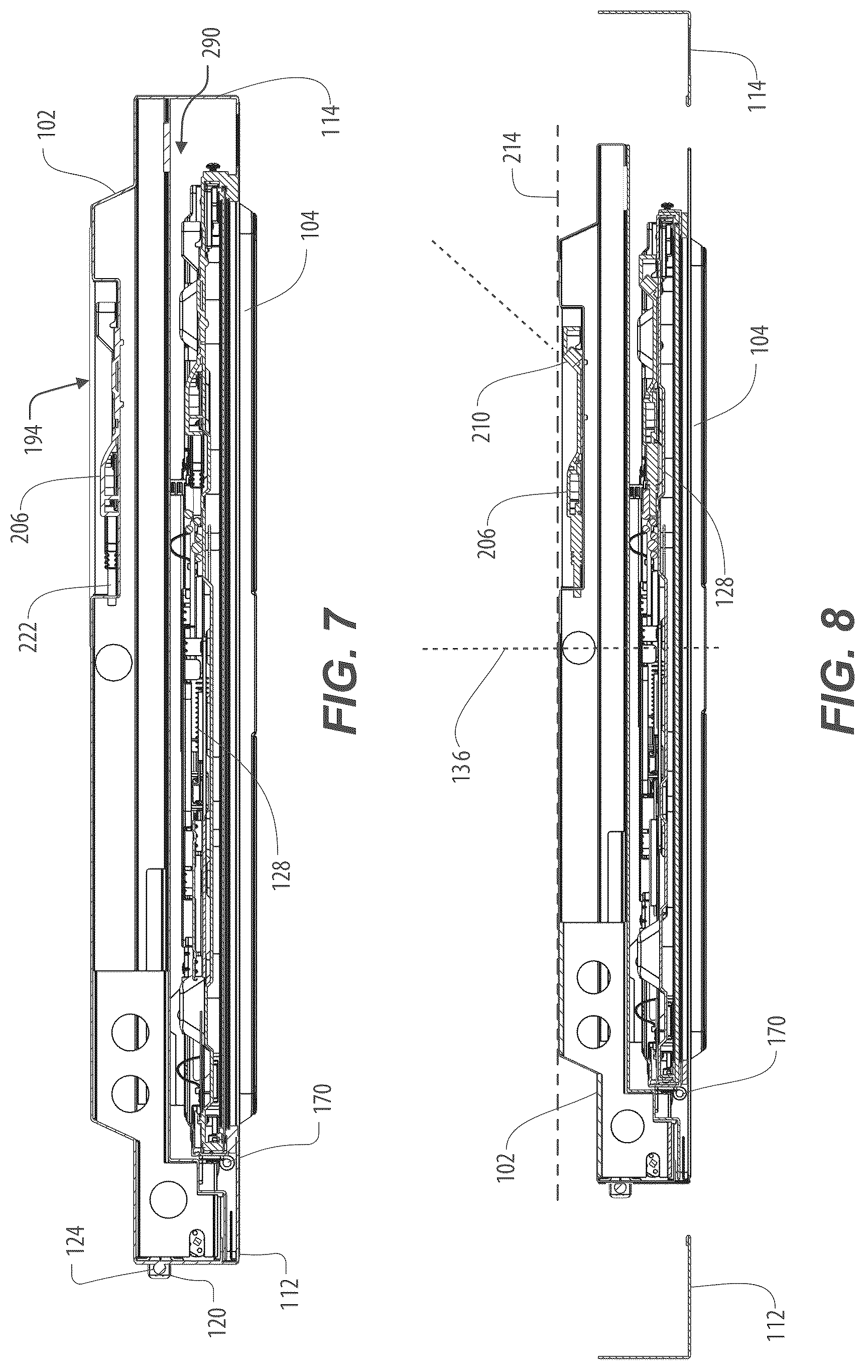 Patent US12611051 Figure 7 – Door panel for a merchandiser