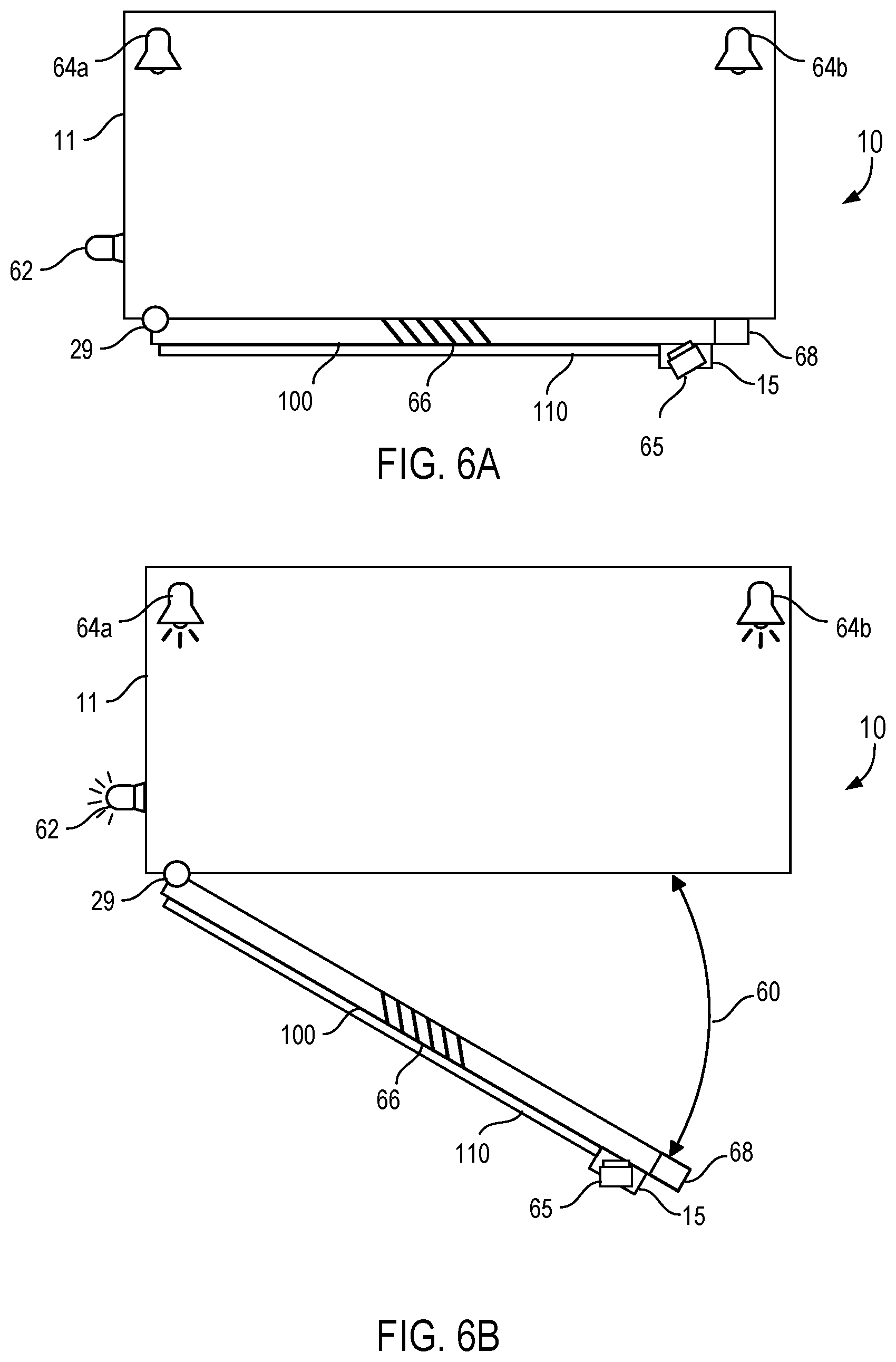 Patent US12611052 Figure 6 – Reducing power consumption of refrigerated display case with electronic door display