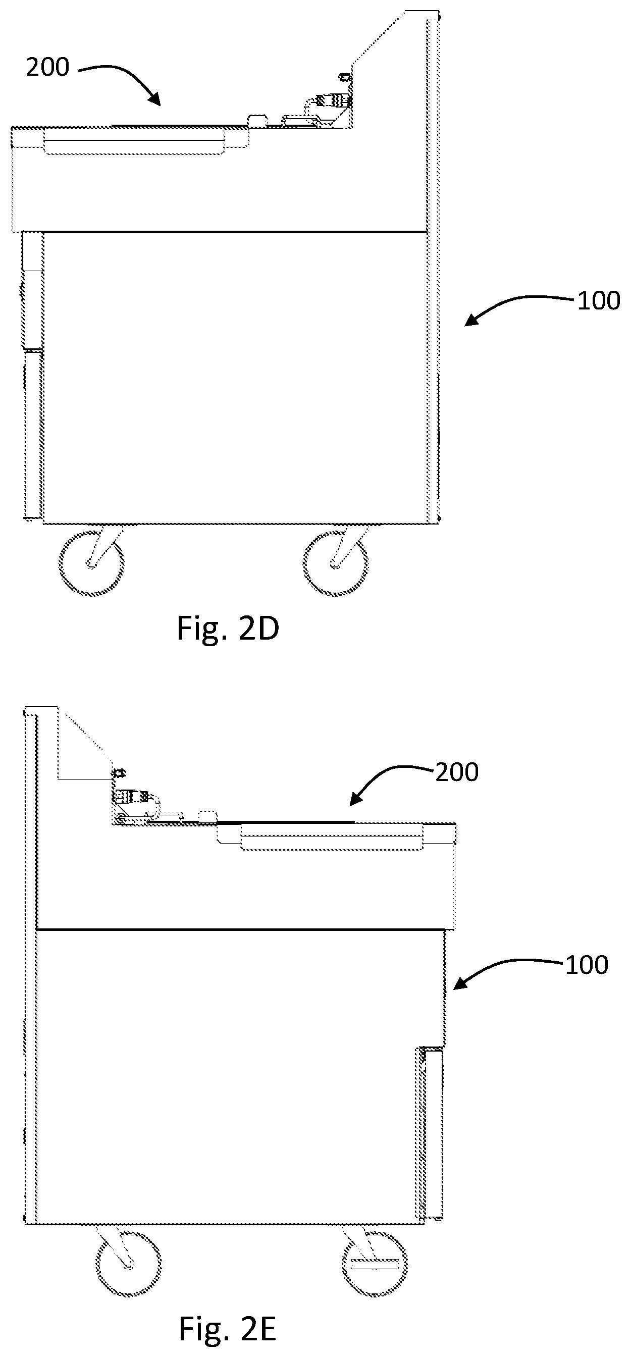 Patent US12611053 Figure 4 – Refrigerated preparation table system and methods thereof