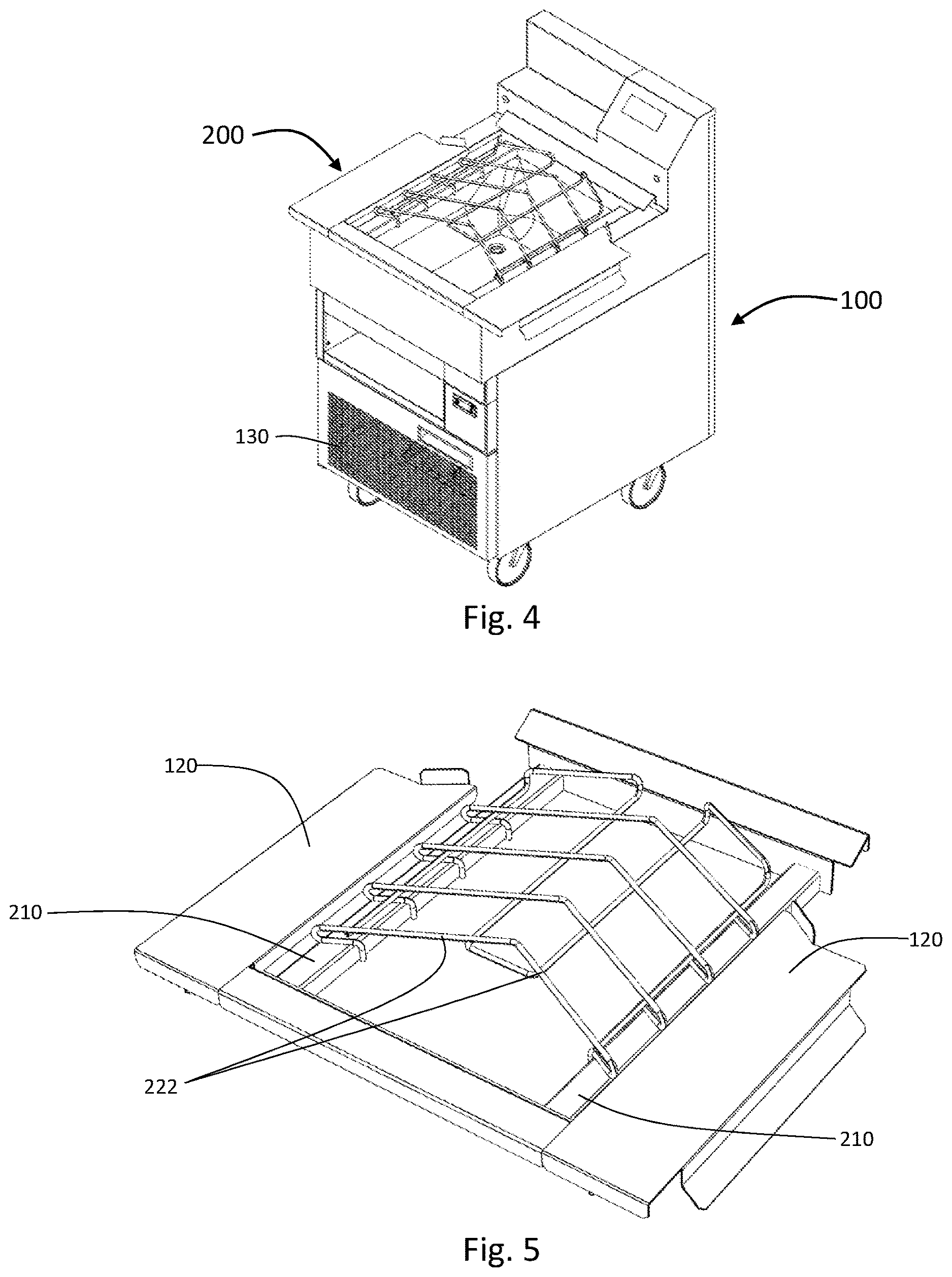 Patent US12611053 Figure 8 – Refrigerated preparation table system and methods thereof
