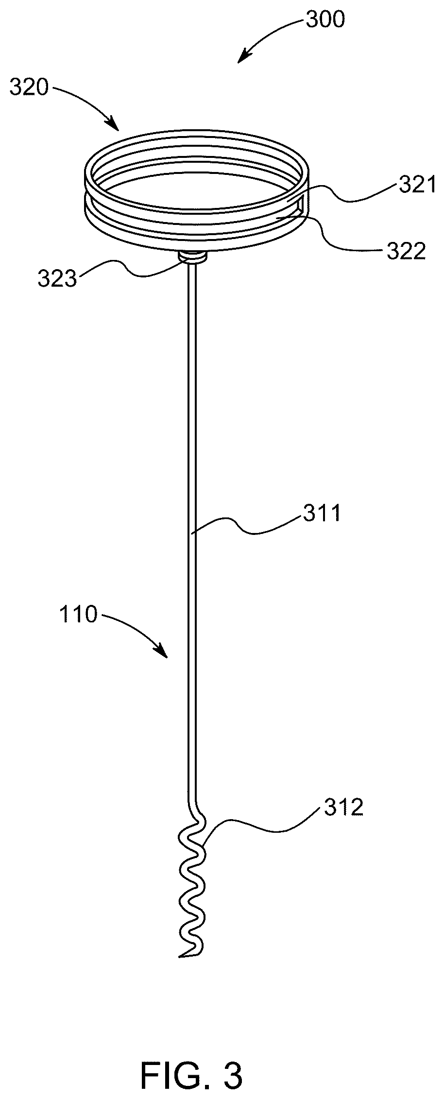 Patent US12611057 Figure 3 – Bedsheet securing device