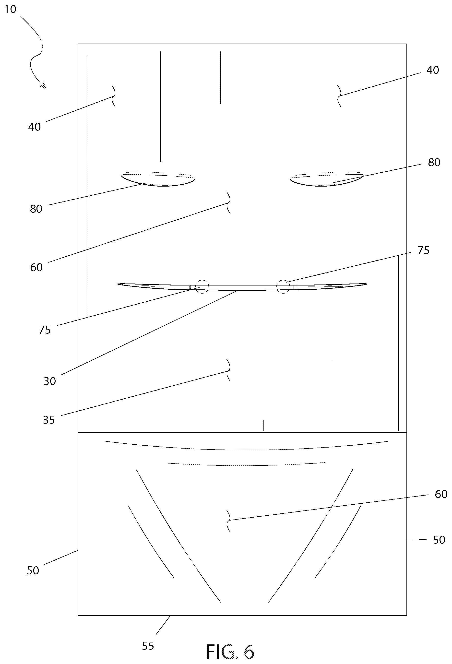 Patent US12611058 Figure 6 – Body-encompassing blanket