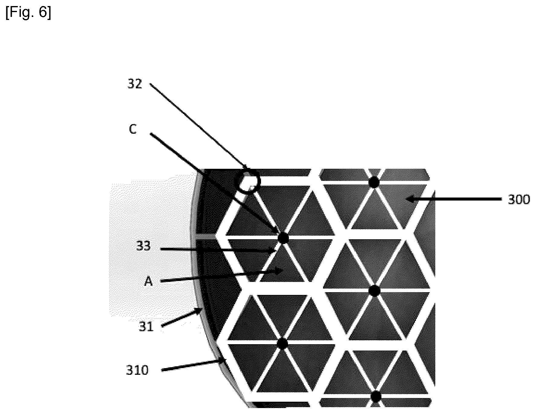 Patent US12611059 Figure 4 – Ergonomic pillow for preventing sleep wrinkles