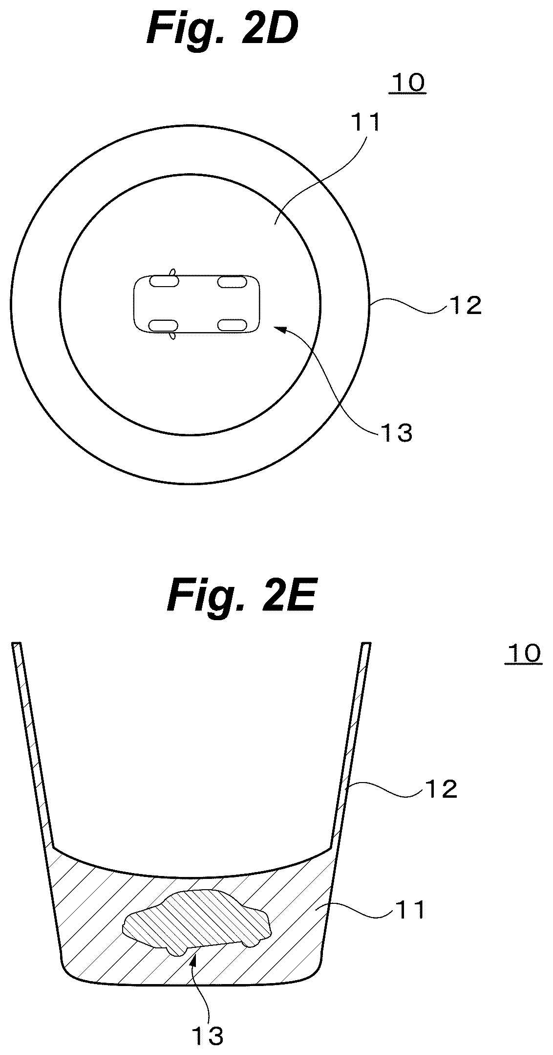 Patent US12611060 Figure 3 – Glass container with image