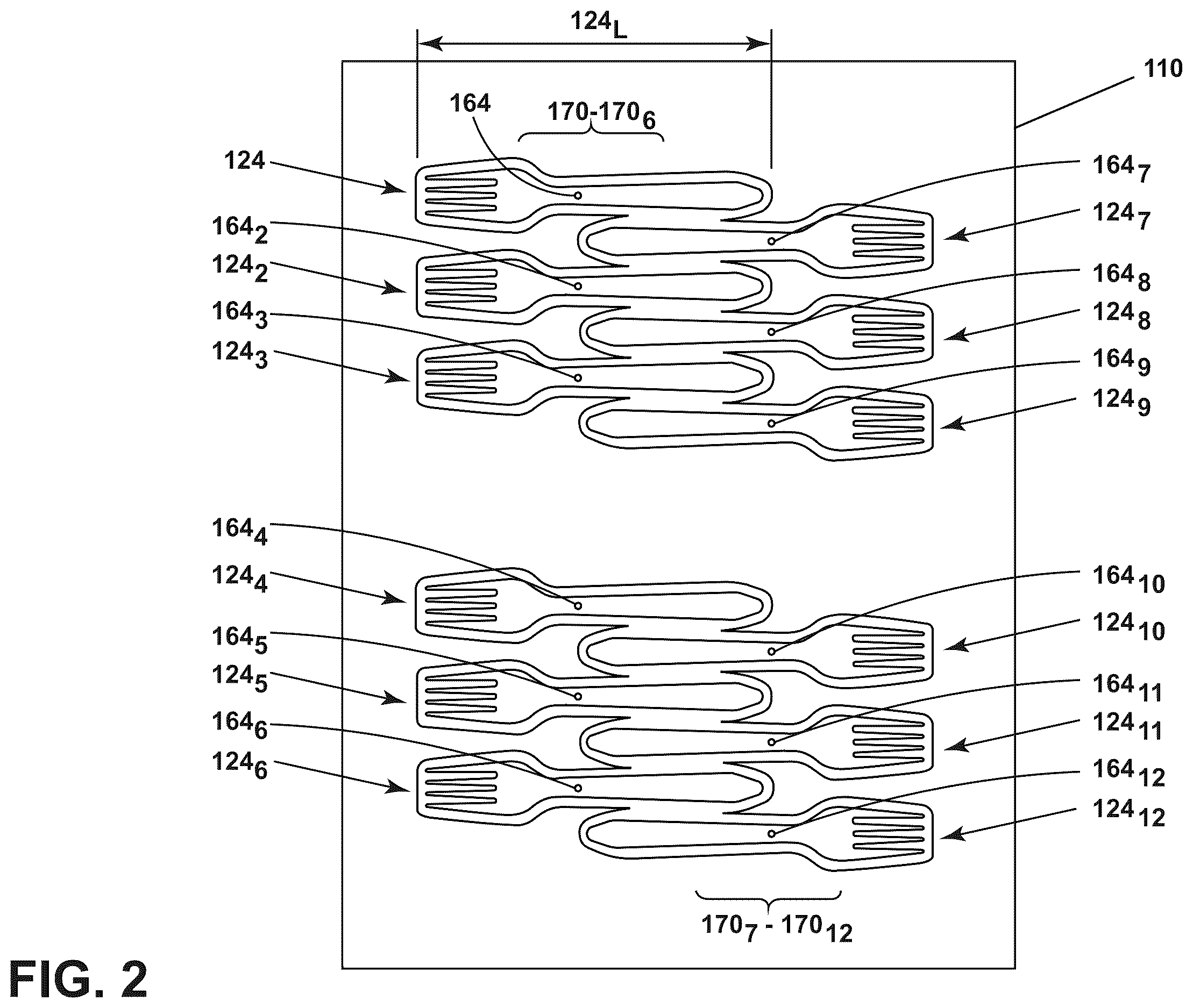 Patent US12611061 Figure 2 – Injection molded cutlery and method and system therefor