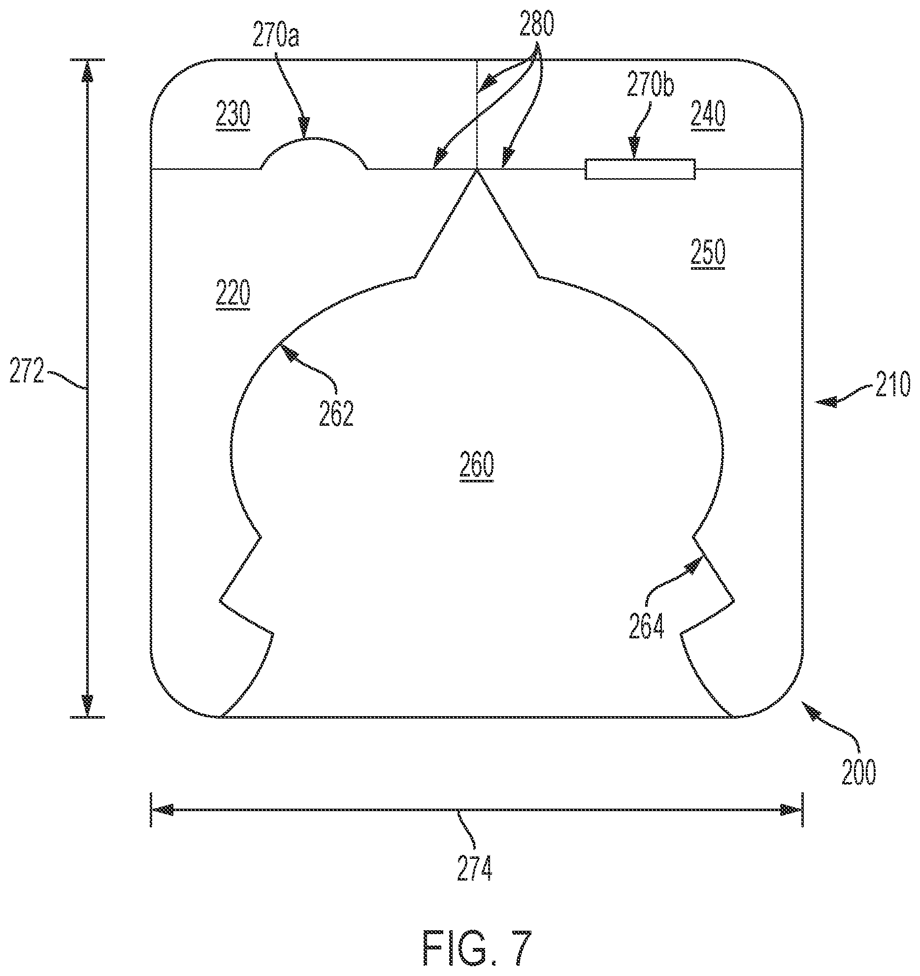 Patent US12611062 Figure 7 – Foldable portable device holder