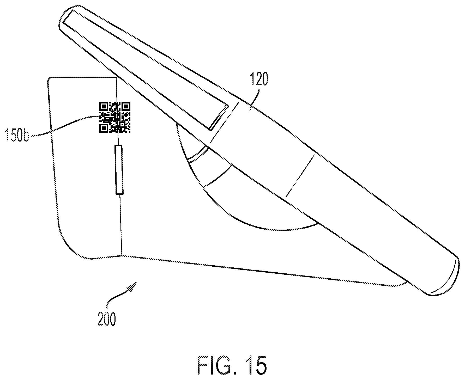 Patent US12611062 Figure 15 – Foldable portable device holder