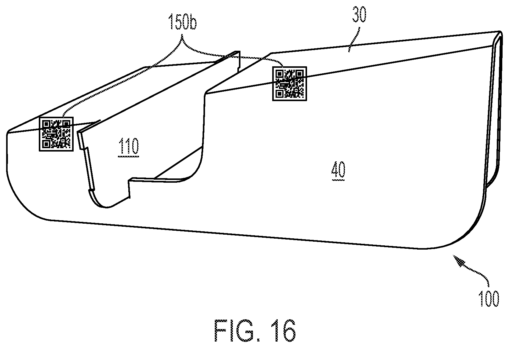 Patent US12611062 Figure 16 – Foldable portable device holder