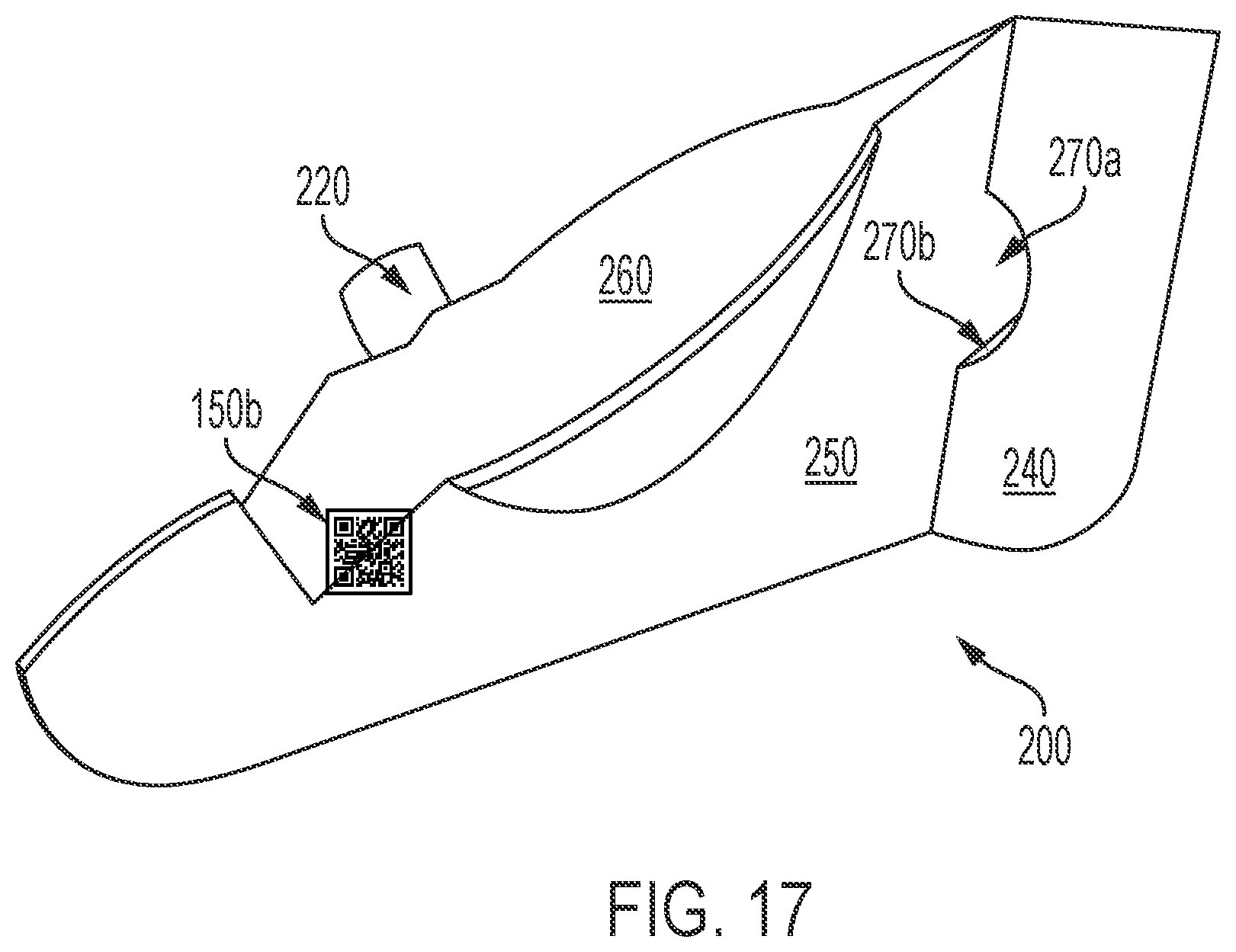 Patent US12611062 Figure 17 – Foldable portable device holder