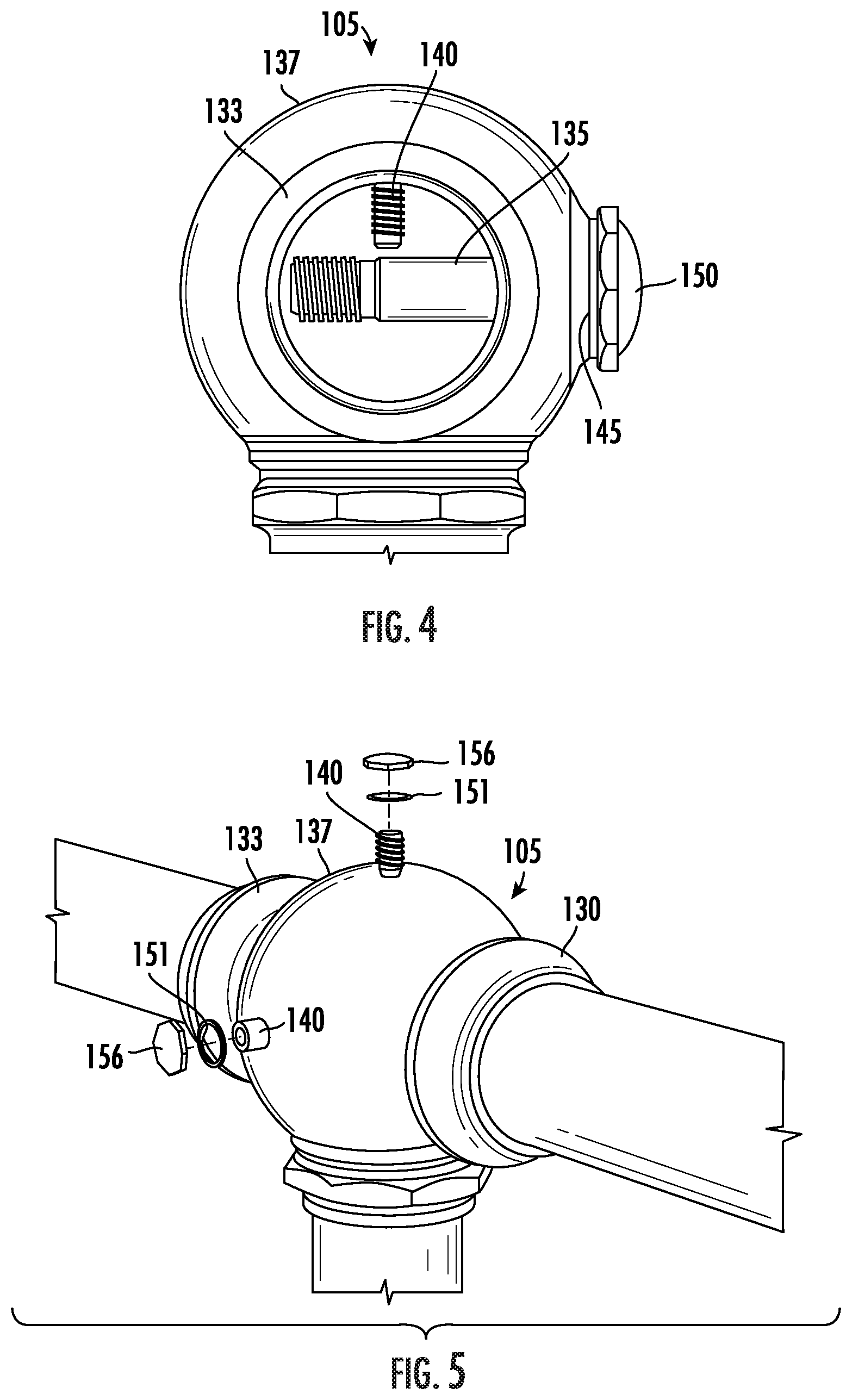 Patent US12611068 Figure 4 – Shower door system