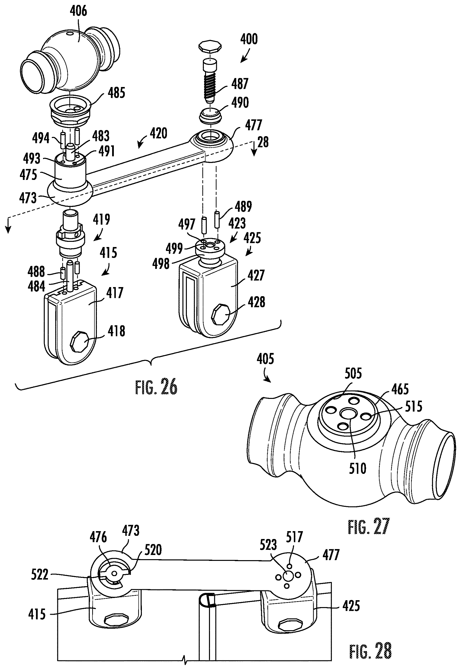 Patent US12611068 Figure 14 – Shower door system