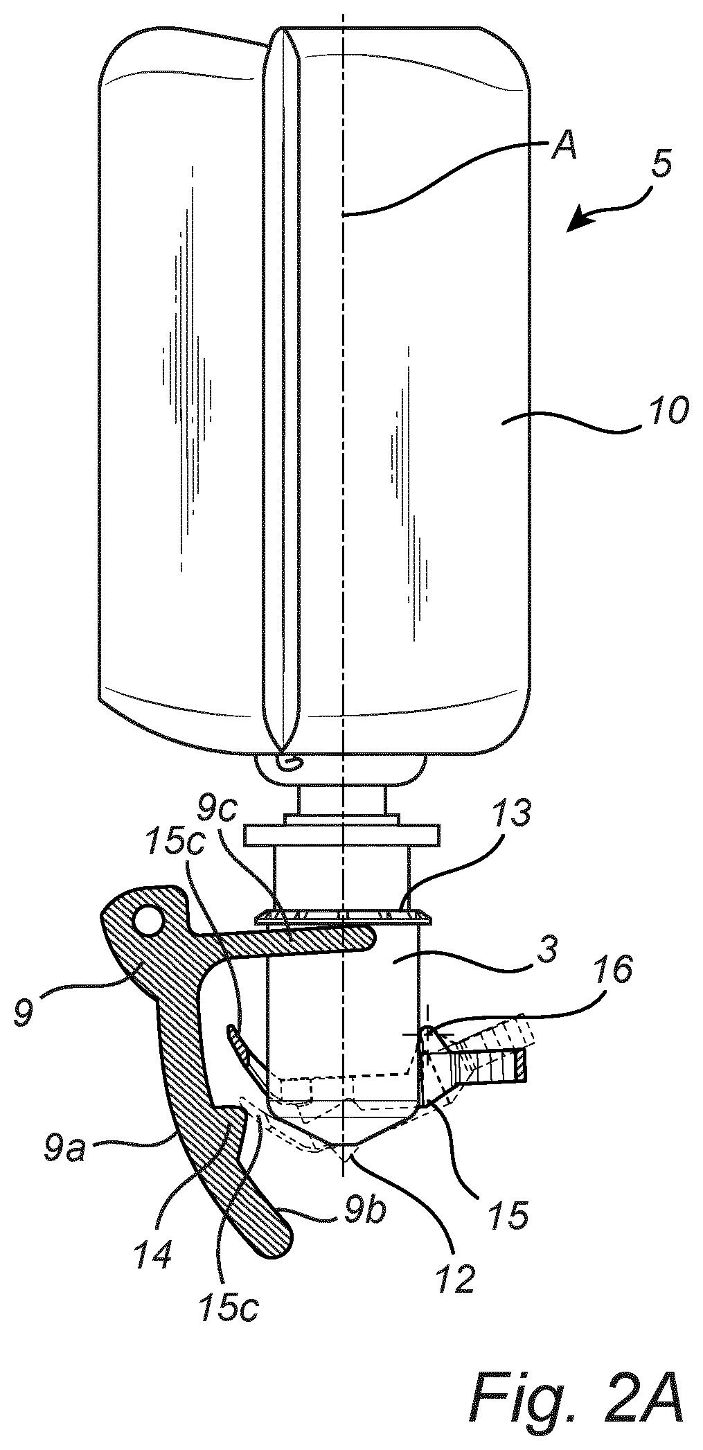 Patent US12611070 Figure 2 – Dispenser system and a method for operating a dispenser system