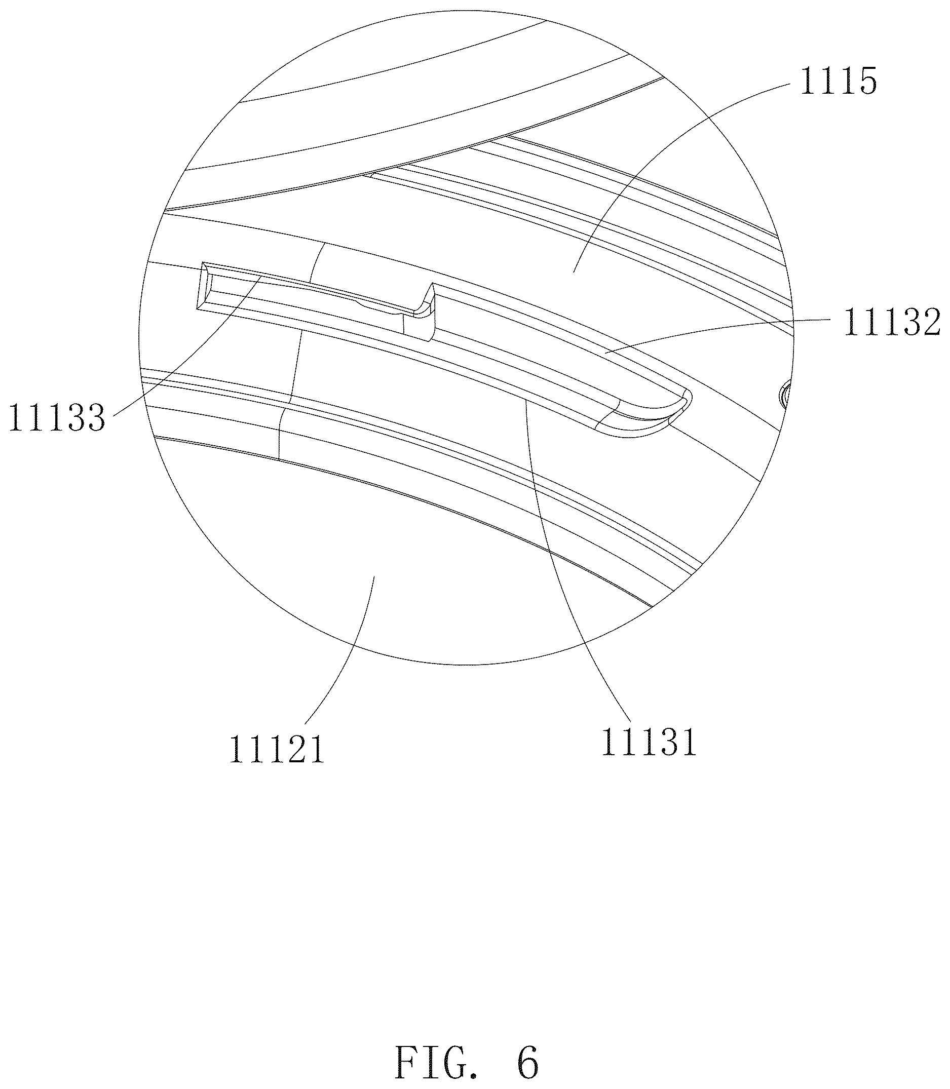 Patent US12611072 Figure 6 – Towel warmer bucket