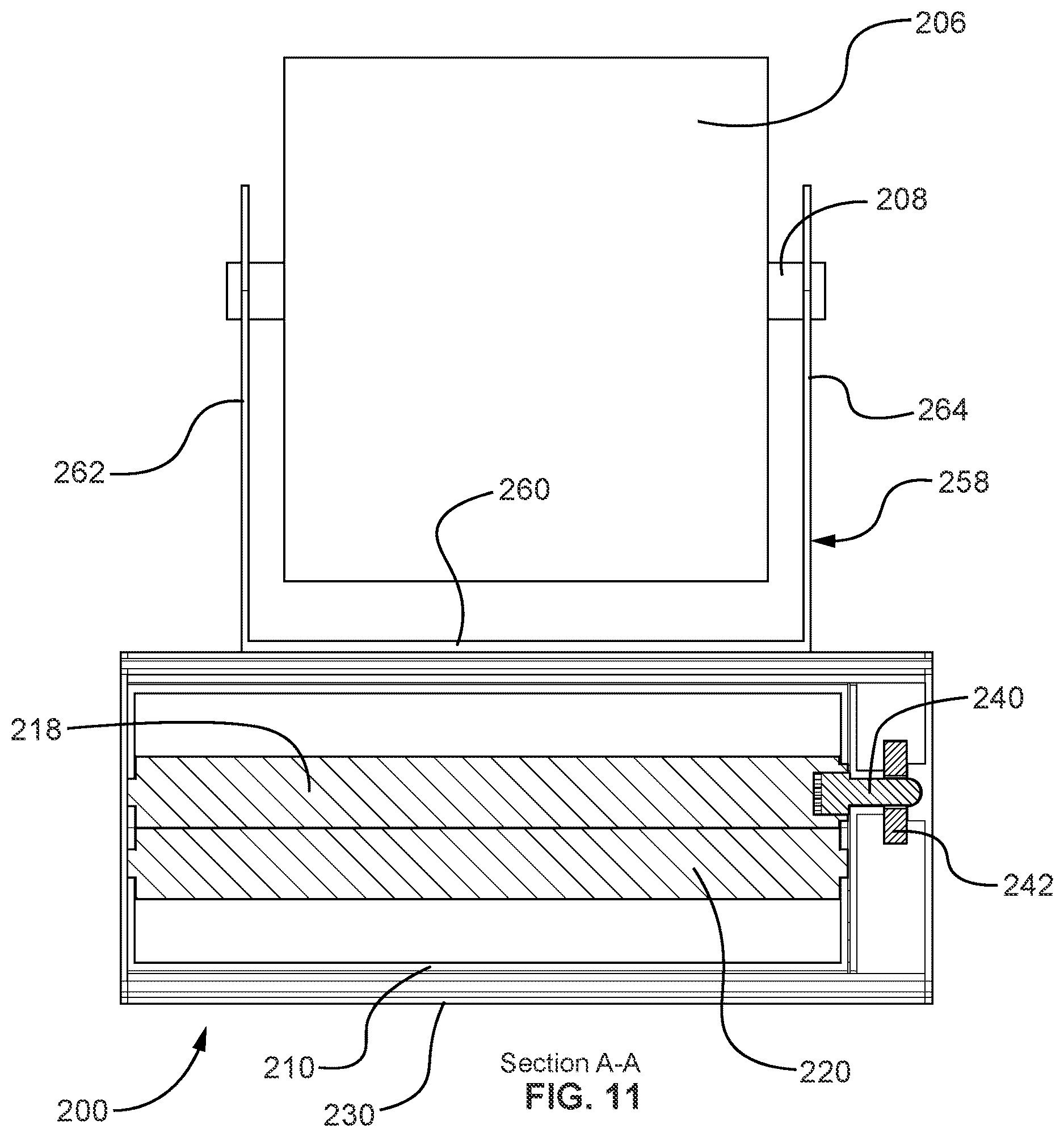Patent US12611073 Figure 10 – Dispensing assembly for paper products