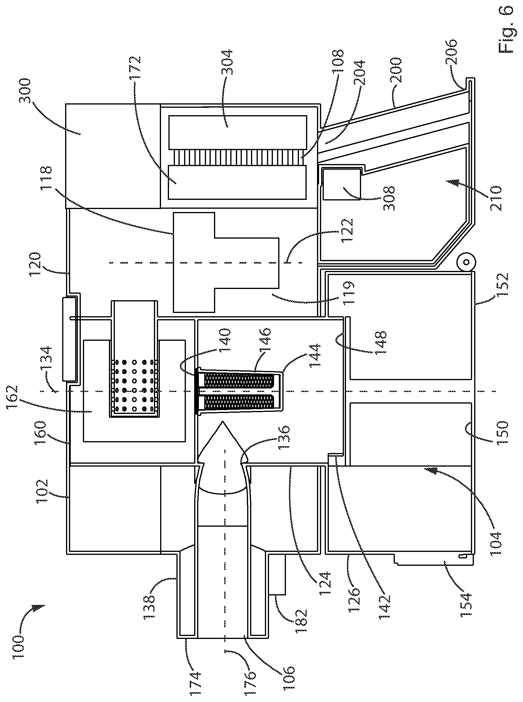 Patent US12611076 Figure 6 – Hand vacuum cleaner