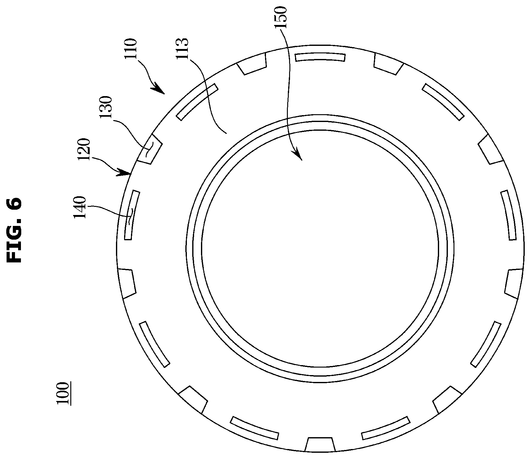 Patent US12611078 Figure 6 – Robot cleaner