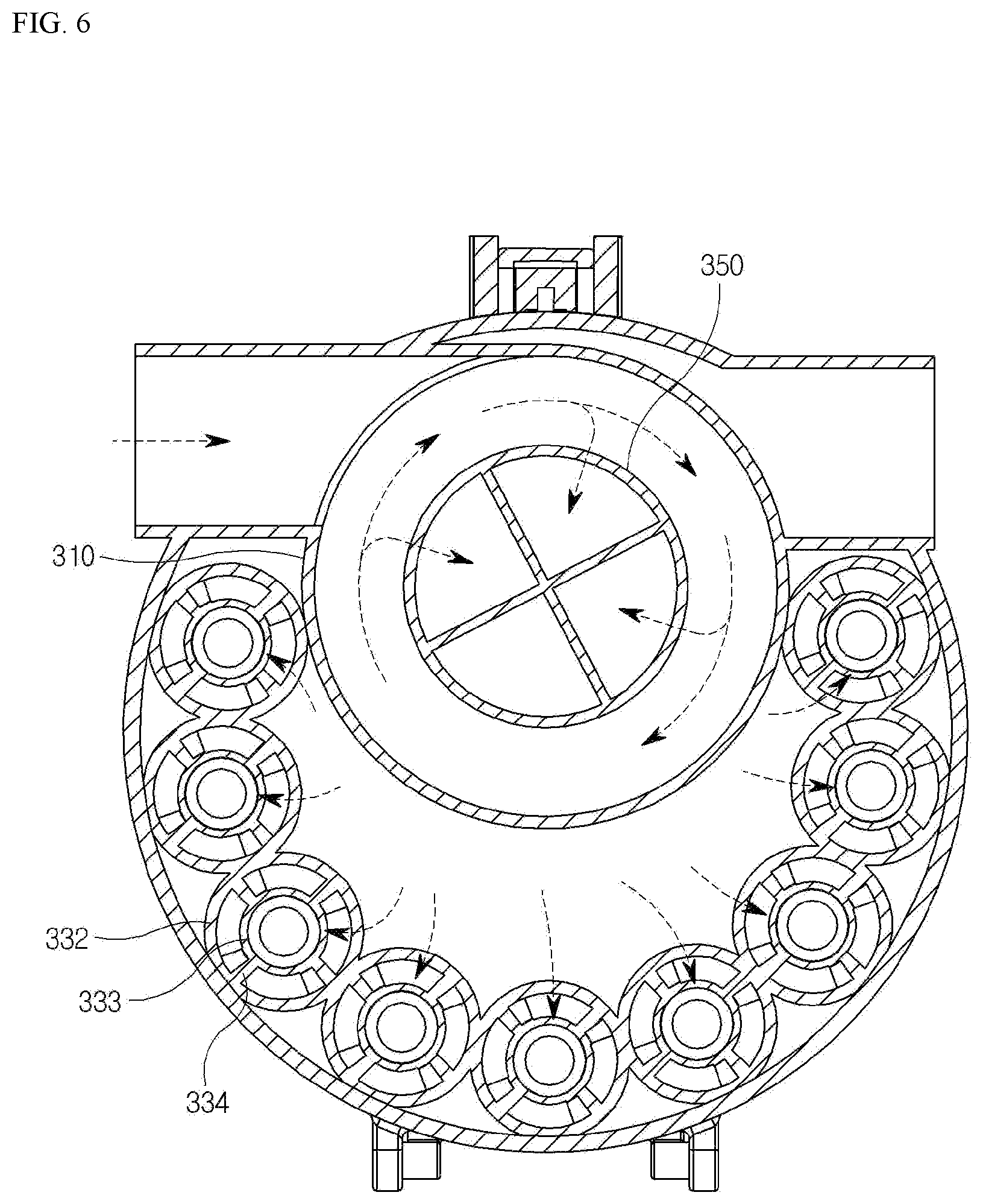 Patent US12611079 Figure 6 – Vacuum cleaner