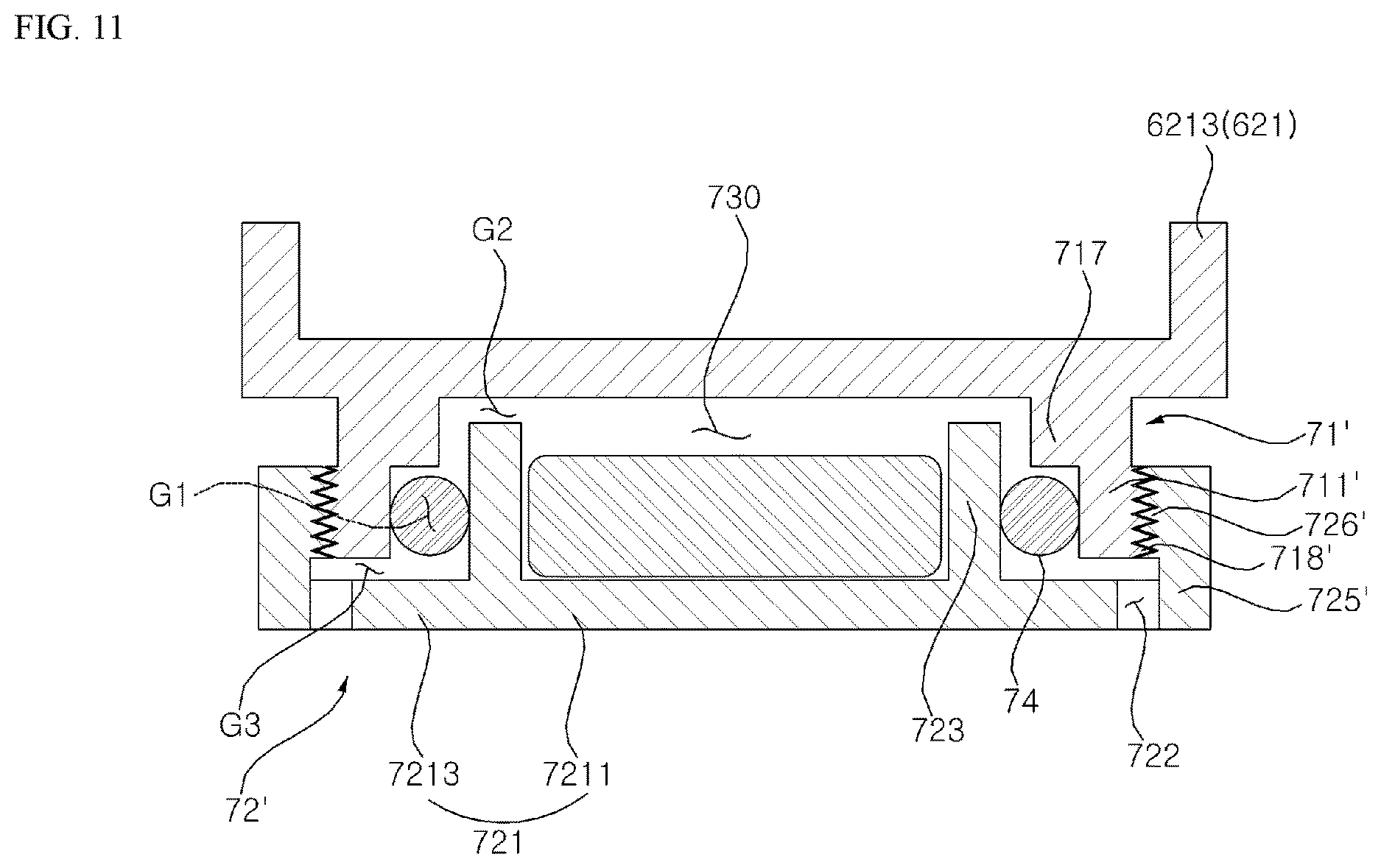 Patent US12611083 Figure 11 – Dishwasher